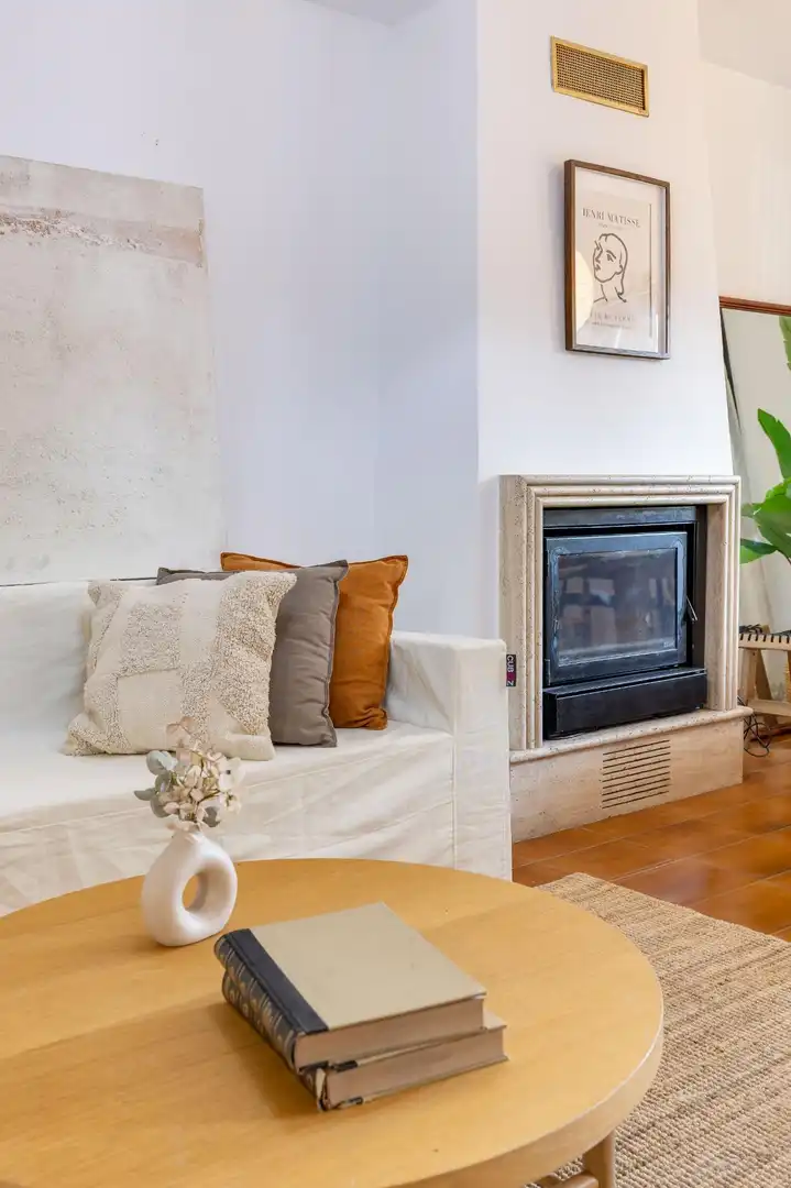 Sala de estar de Casa adosada en venta en Paterna con Calefacción, Jardín privado y Terraza