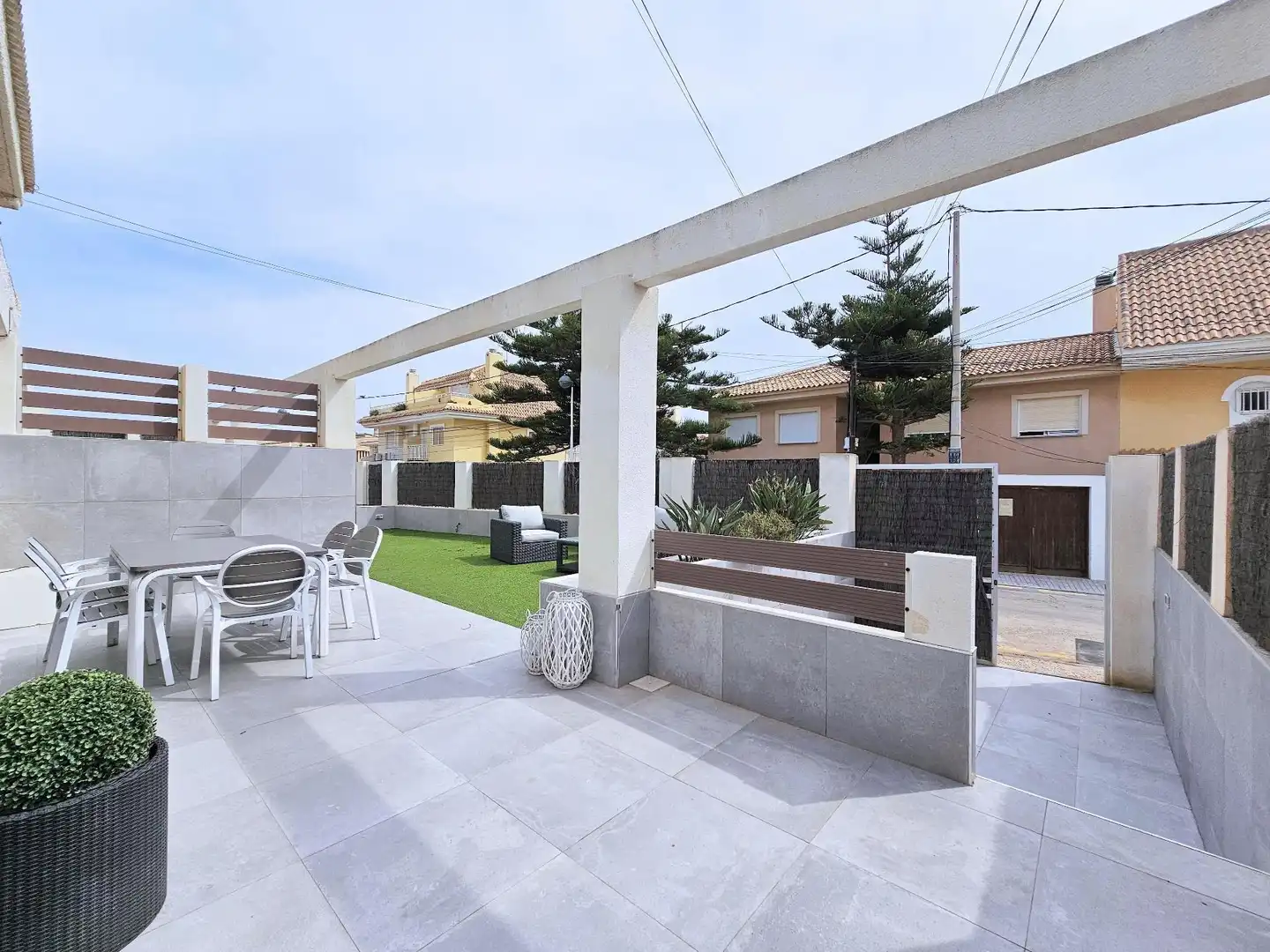 Terrassa de Casa o xalet de lloguer en Cartagena amb Terrassa