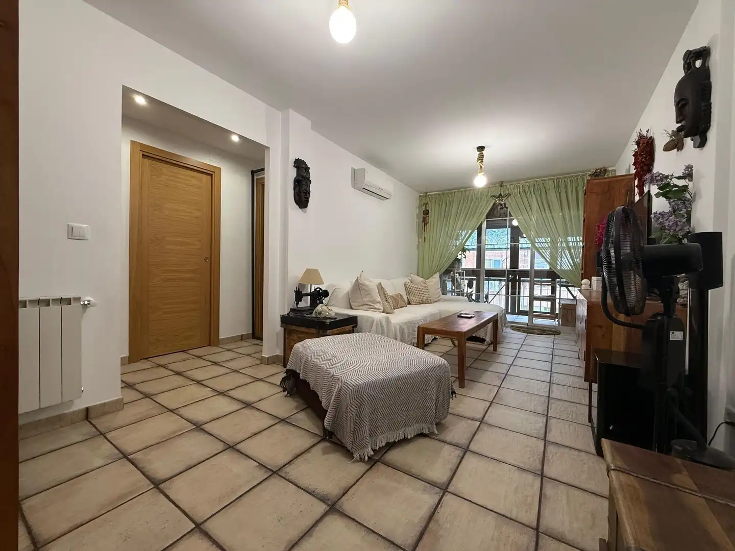 Wohnzimmer von Wohnung zum Verkauf in Getafe mit Klimaanlage, Heizung und Terrasse