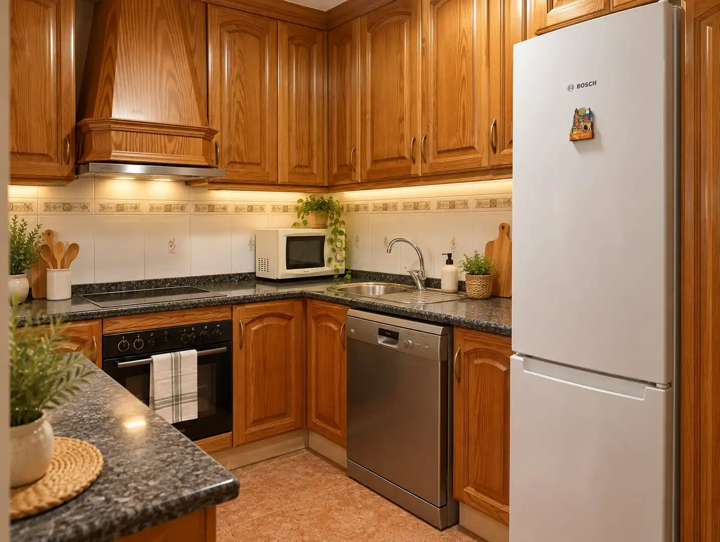Kitchen of Houses for sale in Torrenueva Costa, Granada