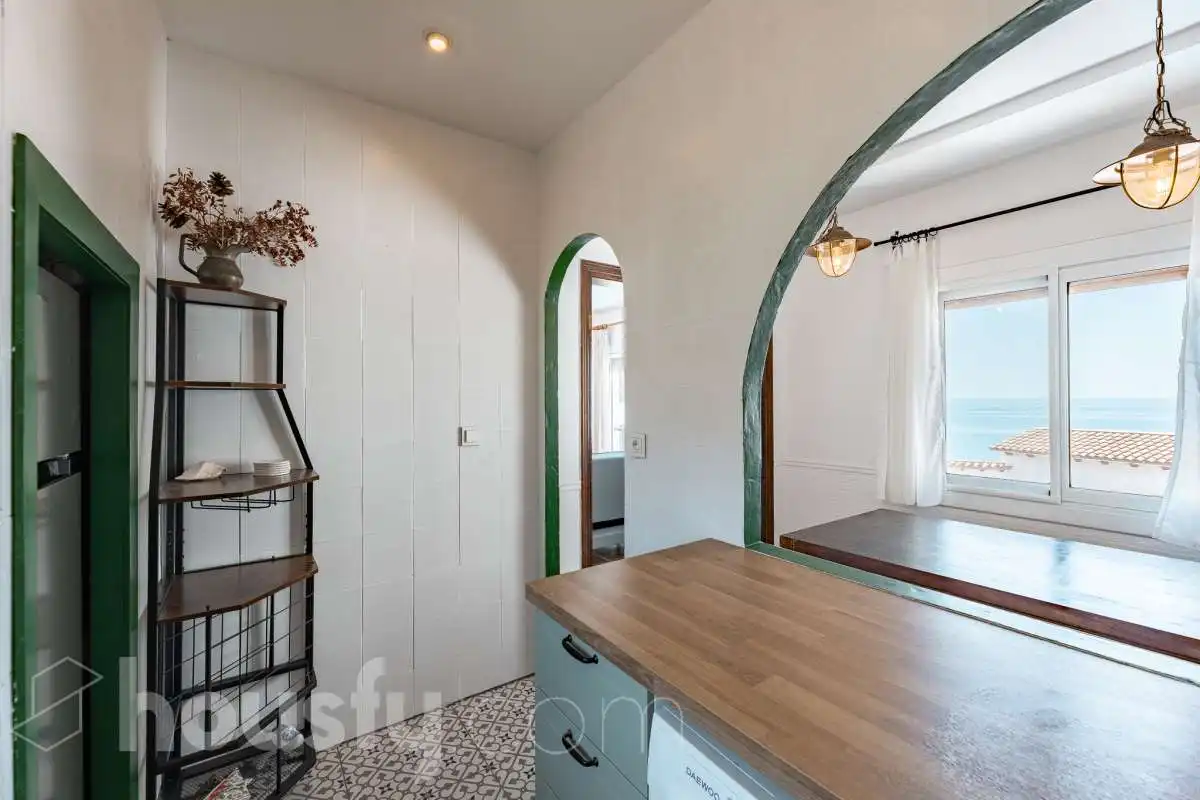 Cocina de Piso en venta en Sitges con Trastero, Amueblado y Piscina comunitaria