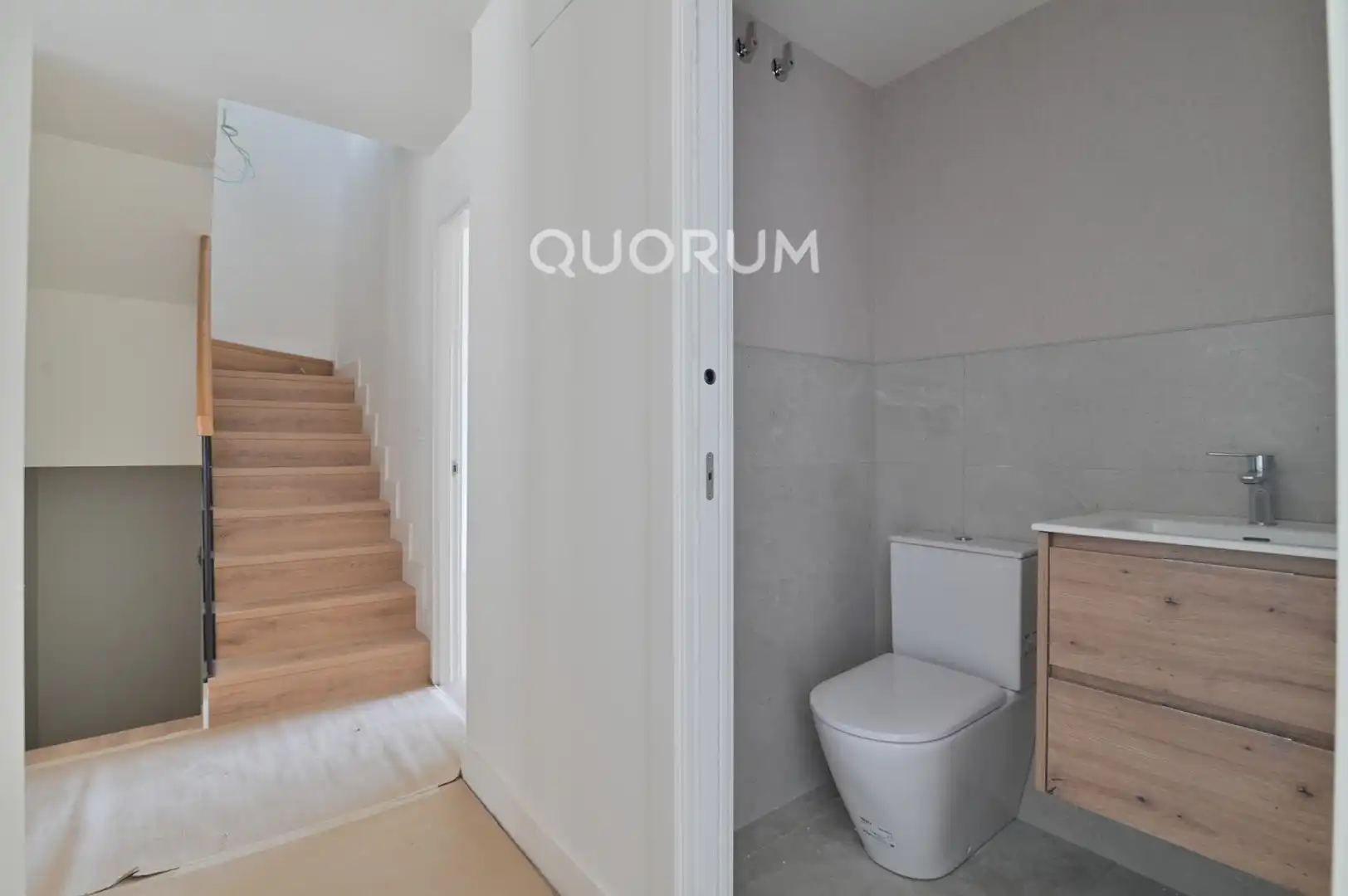 Baño de Casa adosada en venta en Mungia con Calefacción, Jardín privado y Trastero