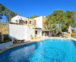 Vista exterior de Casa o xalet en venda en Sant Josep de sa Talaia amb Aire condicionat, Terrassa i Traster