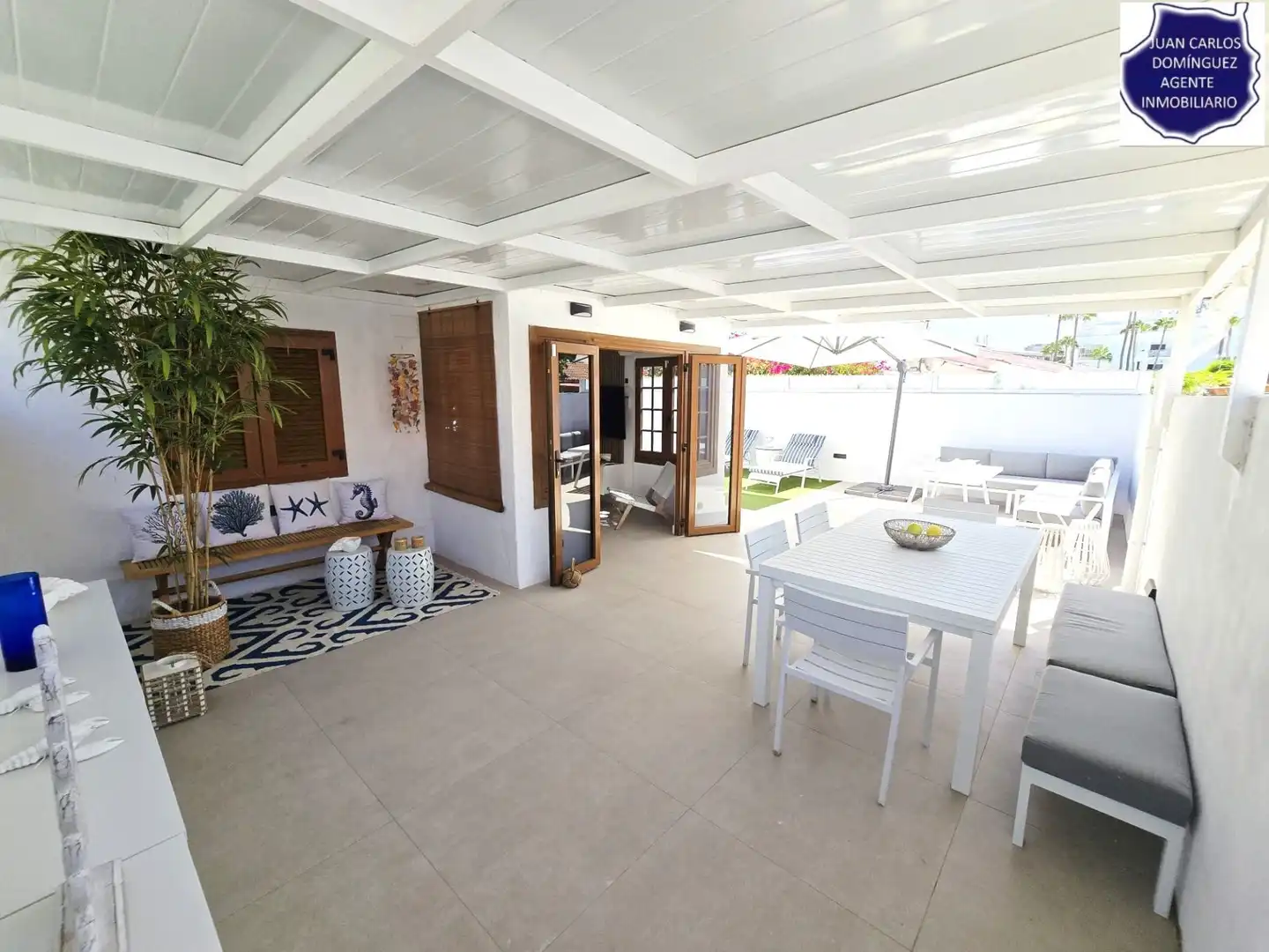 Terraza de Casa o chalet de alquiler en San Bartolomé de Tirajana con Aire acondicionado, Jardín privado y Terraza