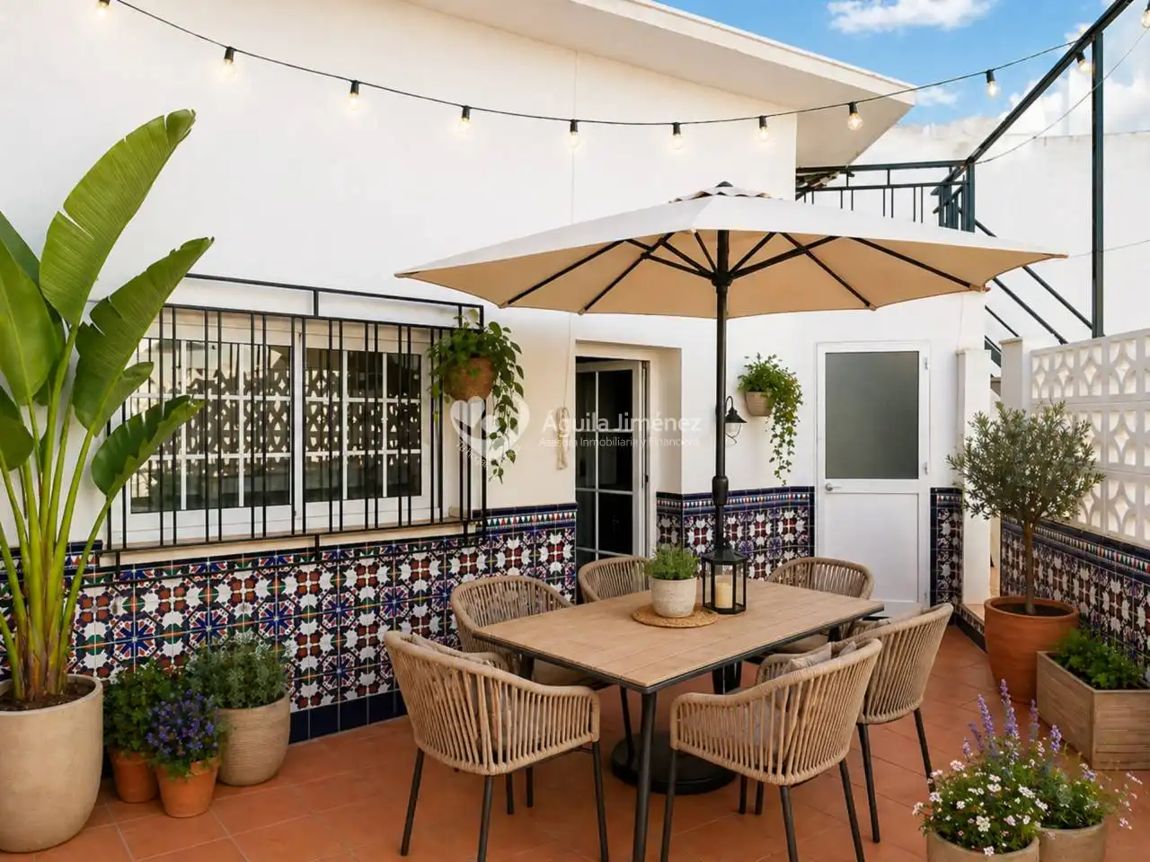 Terraza de Casa o chalet en venta en Alcalá de Guadaira con Calefacción y Terraza