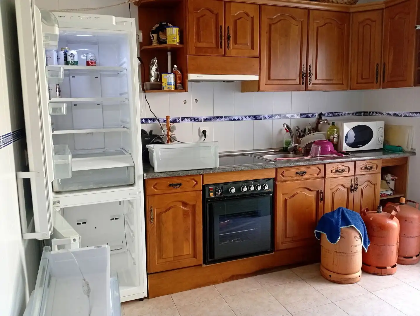 Kitchen of Houses for sale in Talaveruela de la Vera  with Private garden
