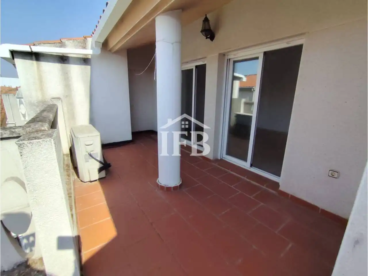 Terraza de Casa adosada de alquiler en Badajoz con Aire acondicionado, Calefacción y Terraza