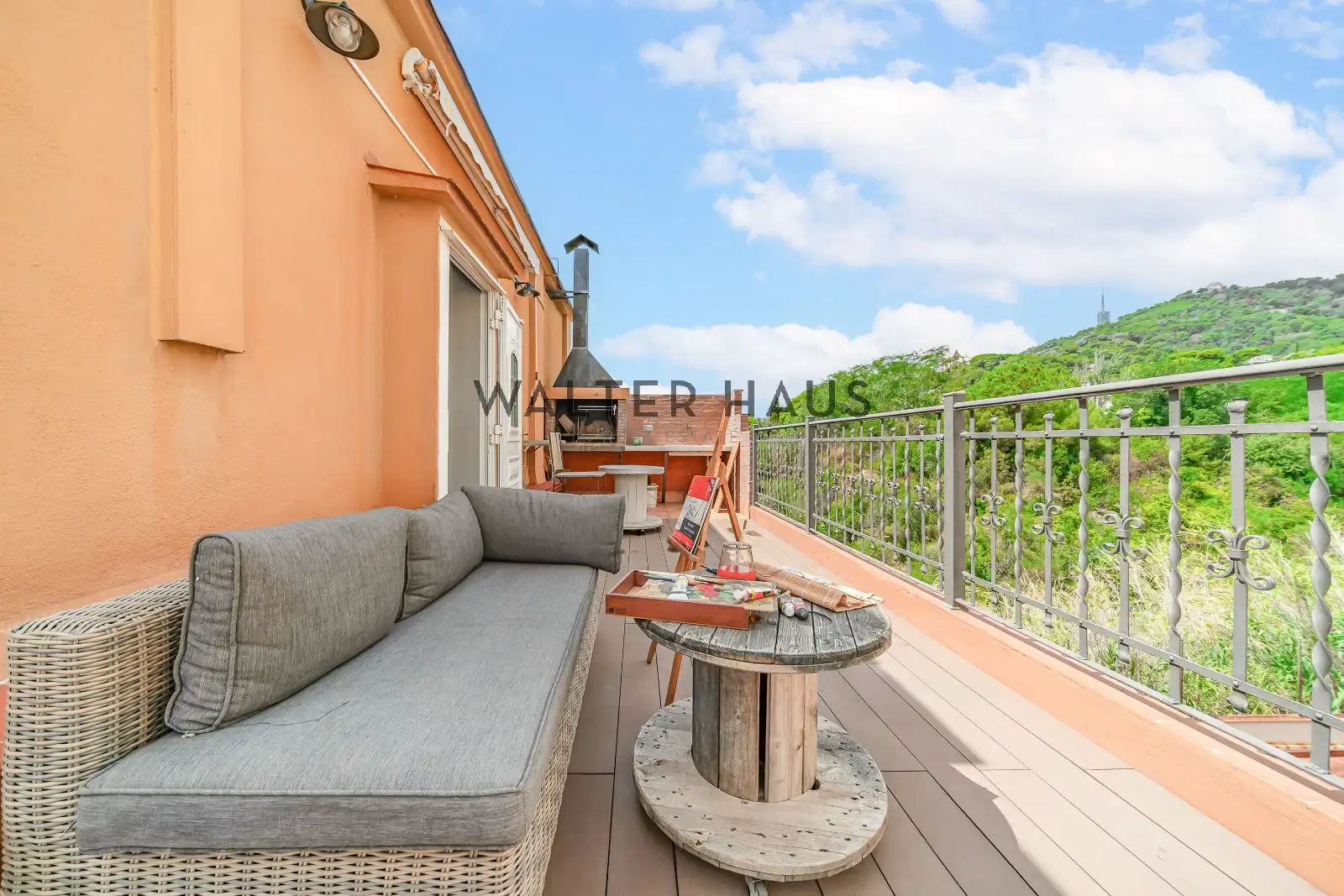 Terrassa de Dúplex en venda en Barcelona amb Aire condicionat, Calefacció i Jardí privat