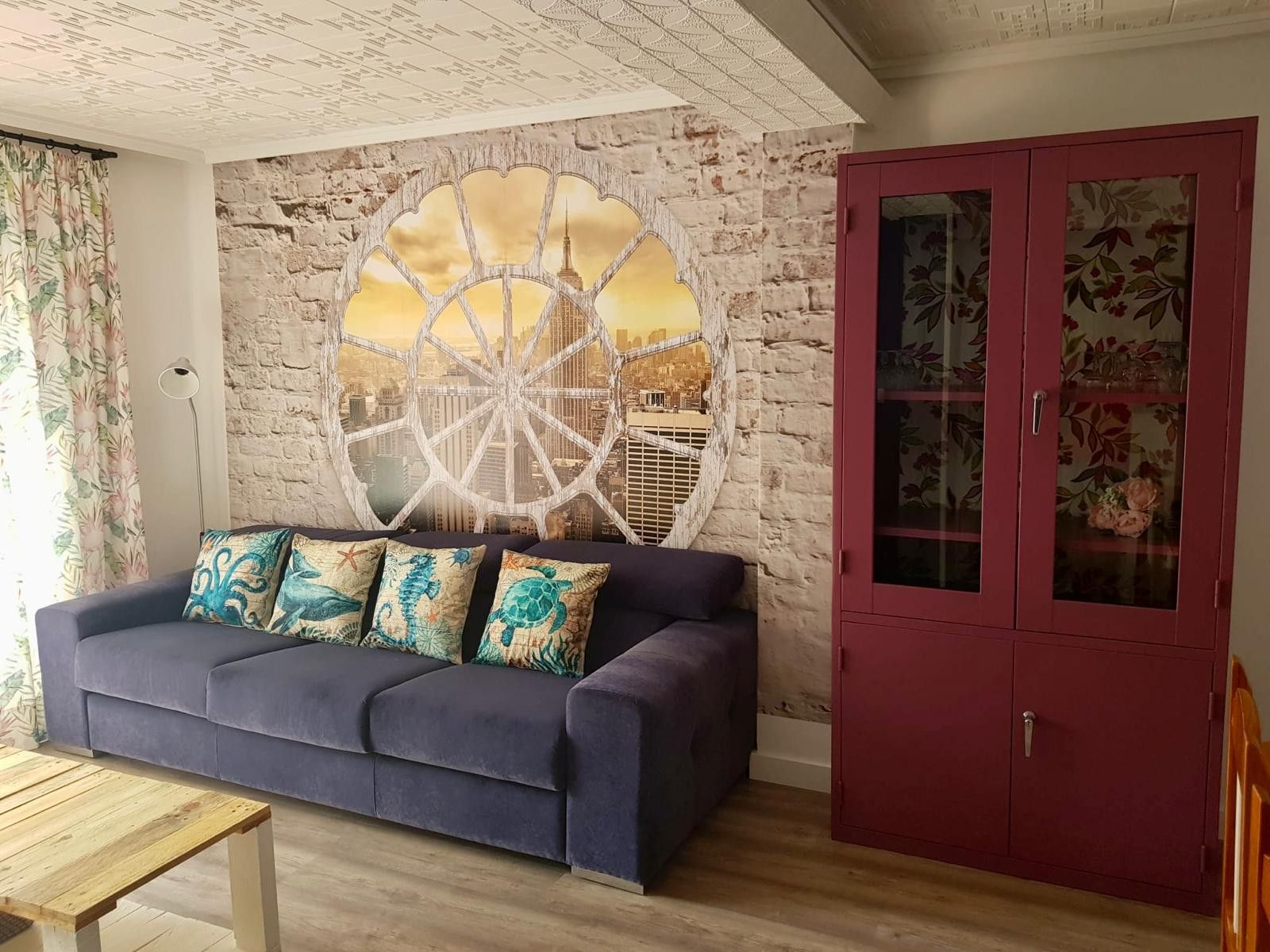 Living room of Apartment to rent in  Valencia Capital  with Air Conditioner, Heating and Parquet flooring