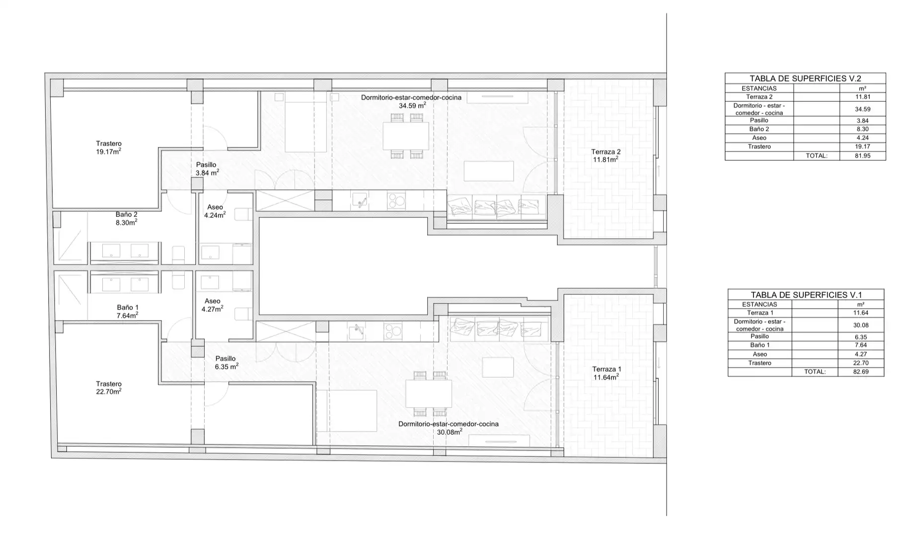 Apartments for sale in Valencia  with Air Conditioner, Oven and Washing machine