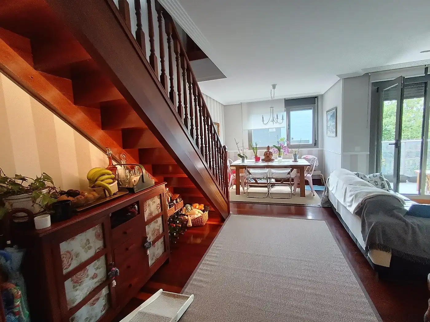 Sala de estar de Ático en venta en Urduliz con Calefacción, Terraza y Trastero