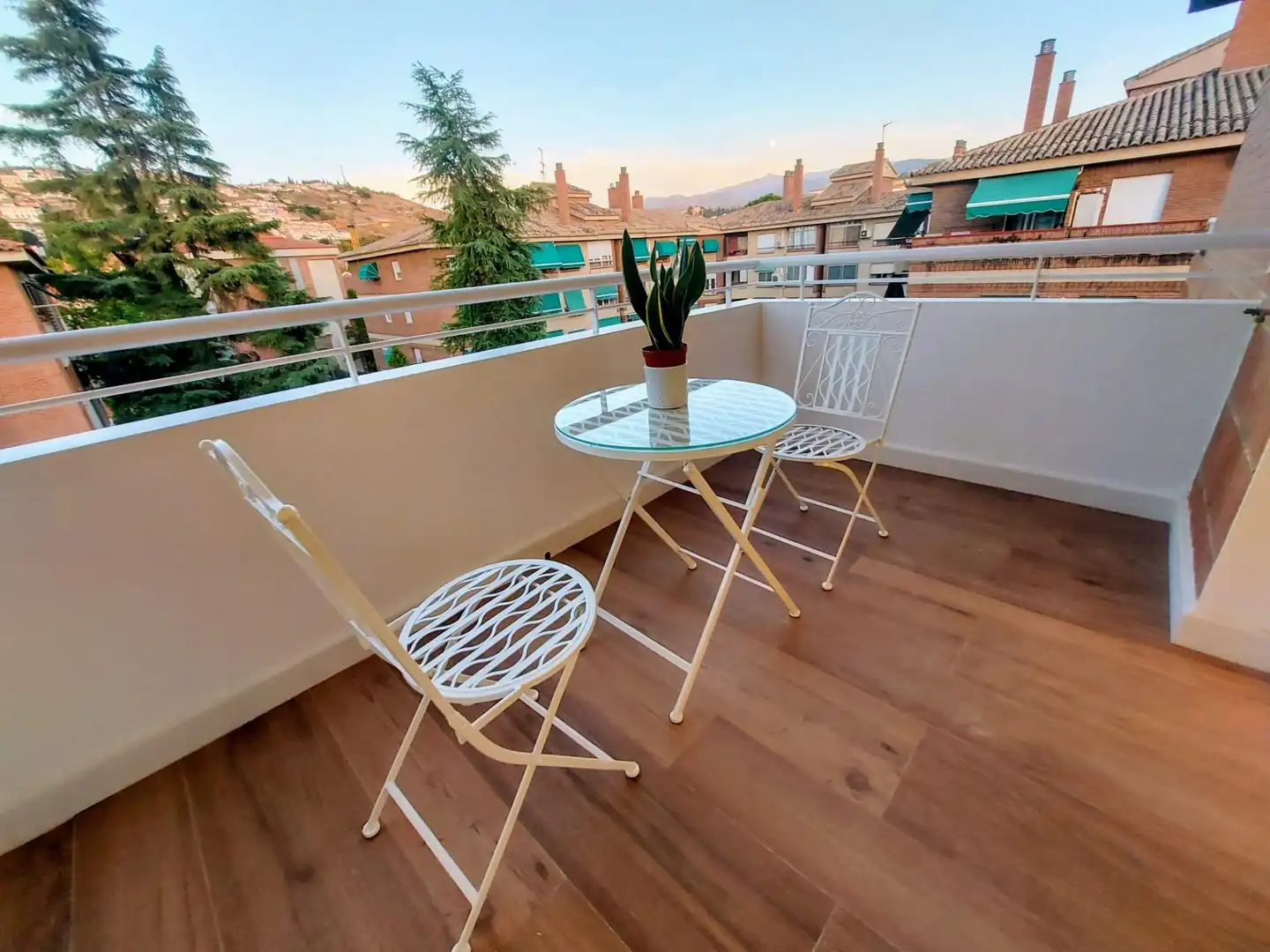 Terrasse von Wohnung zur Miete in Granada mit Klimaanlage, Heizung und Möbliert