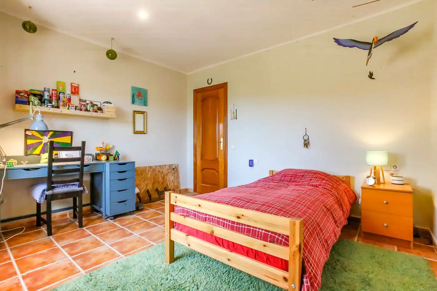 Habitación de Finca rústica en venta en Sant Iscle de Vallalta con Calefacción, Terraza y Trastero