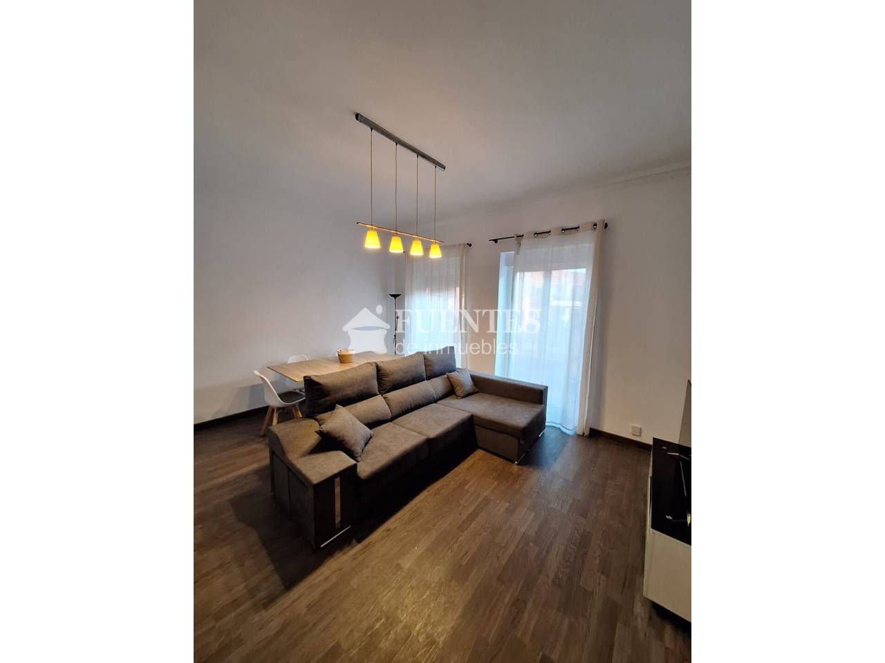 Wohnzimmer von Wohnung zur Miete in Alicante / Alacant mit Terrasse, Möbliert und Balkon