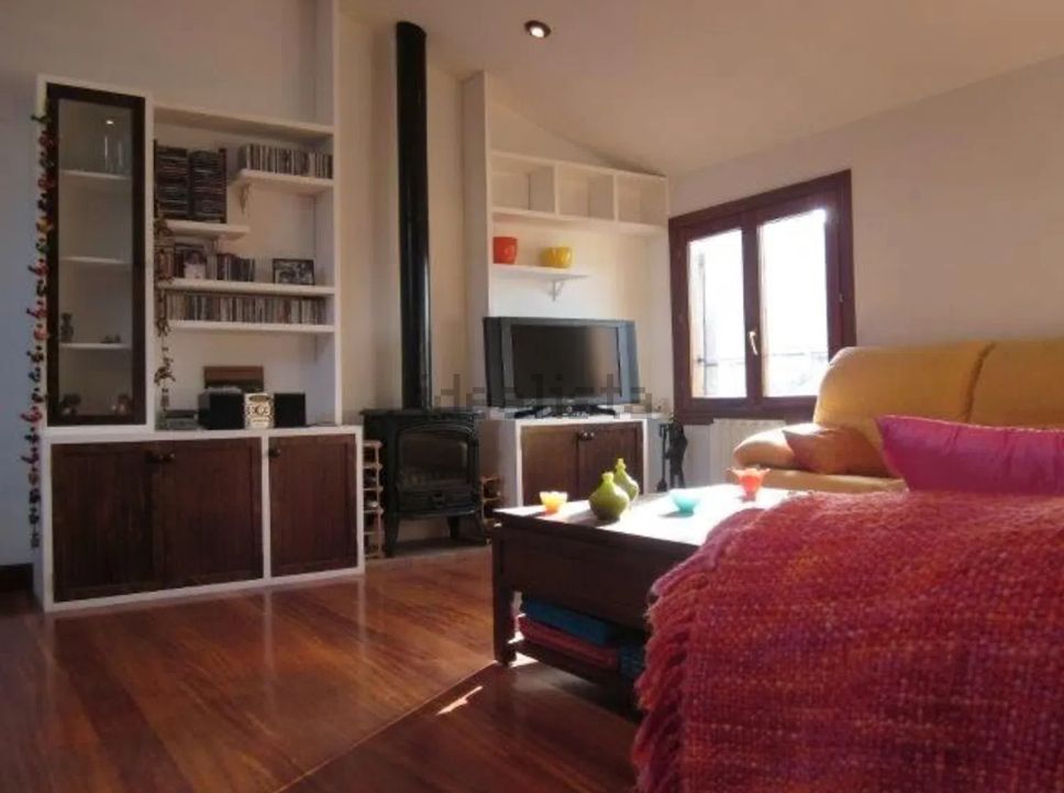 Living room of Attic for sale in Bilbao   with Heating and Furnished
