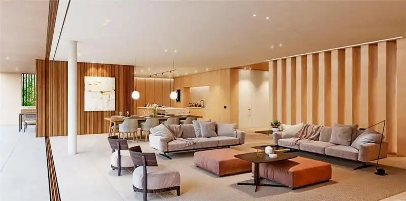 Living room of Houses for sale in  Palma de Mallorca  with Air Conditioner, Private garden and Parquet flooring