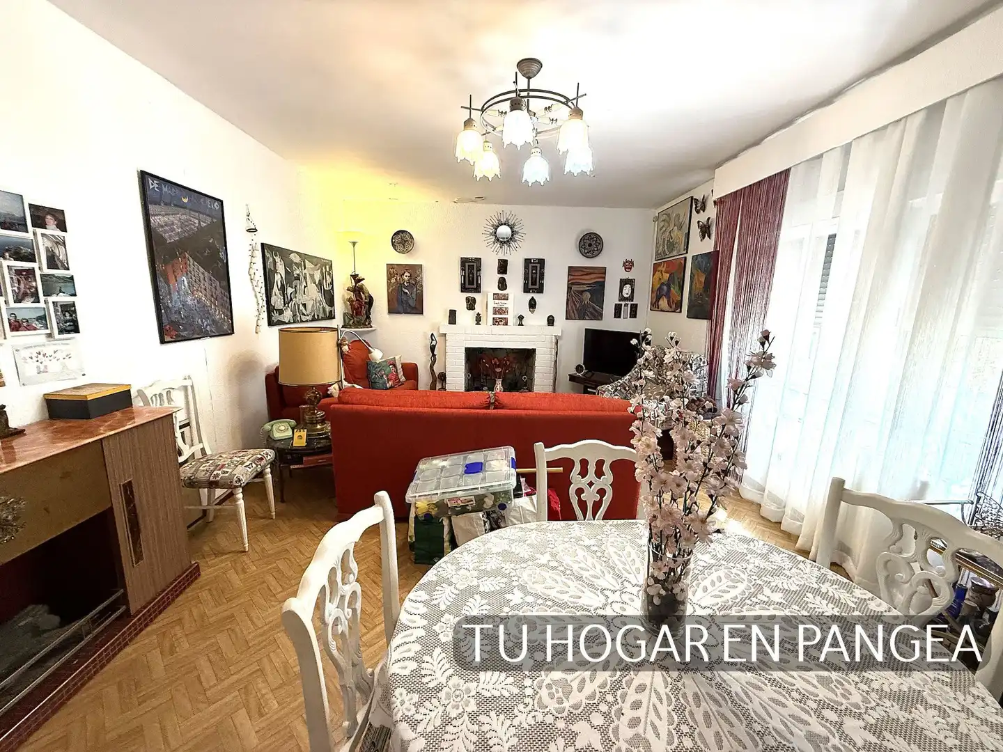 Living room of Houses for sale in El Álamo  with Heating, Private garden and Storage room