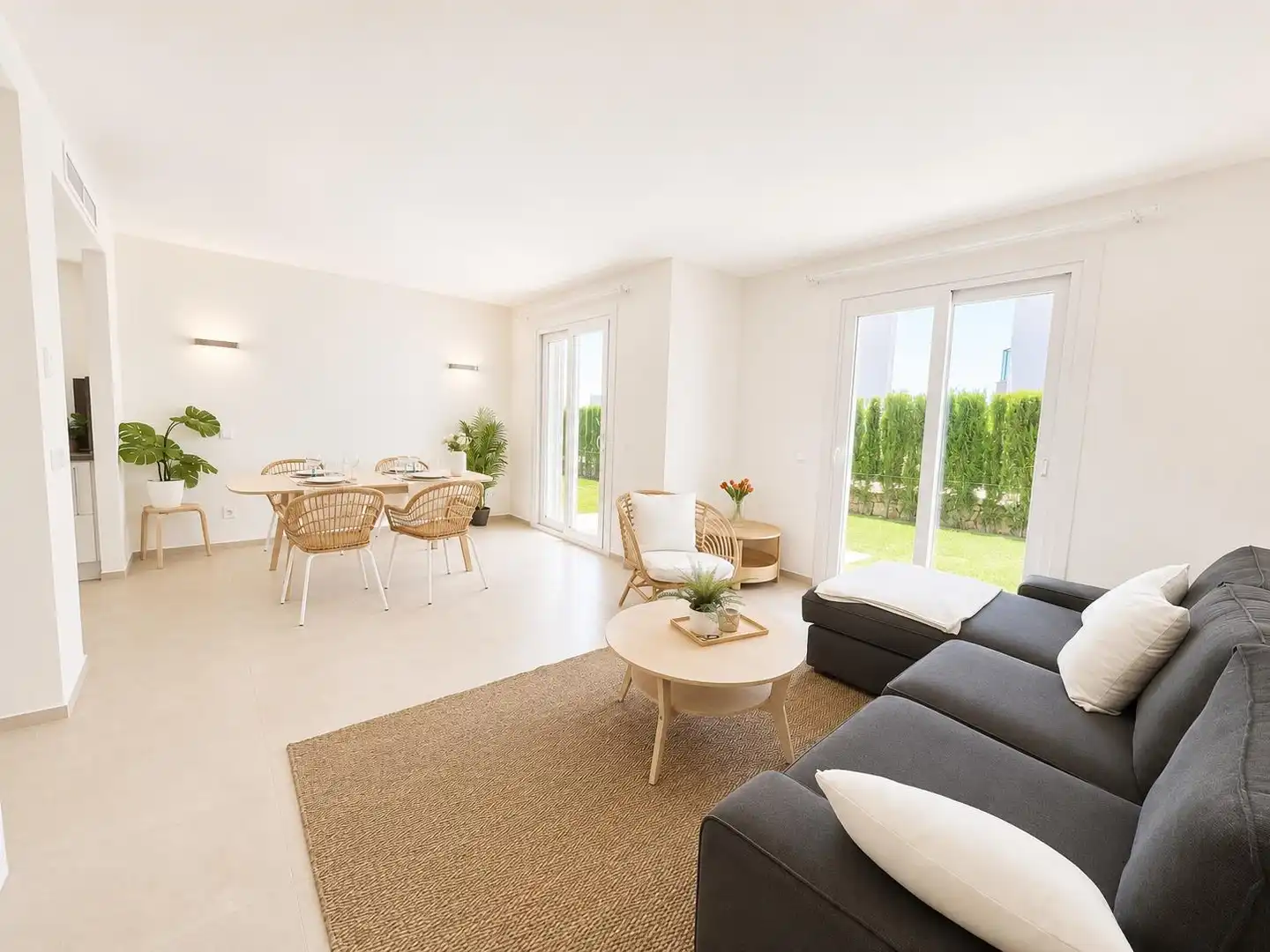 Sala de estar de Casa o chalet en venta en Campos con Aire acondicionado, Calefacción y Jardín privado
