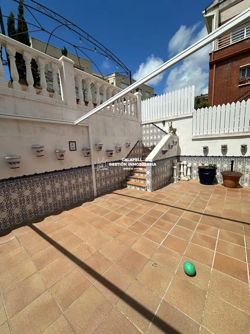 Terraza de Casa o chalet en venta en Calafell con Aire acondicionado, Jardín privado y Terraza