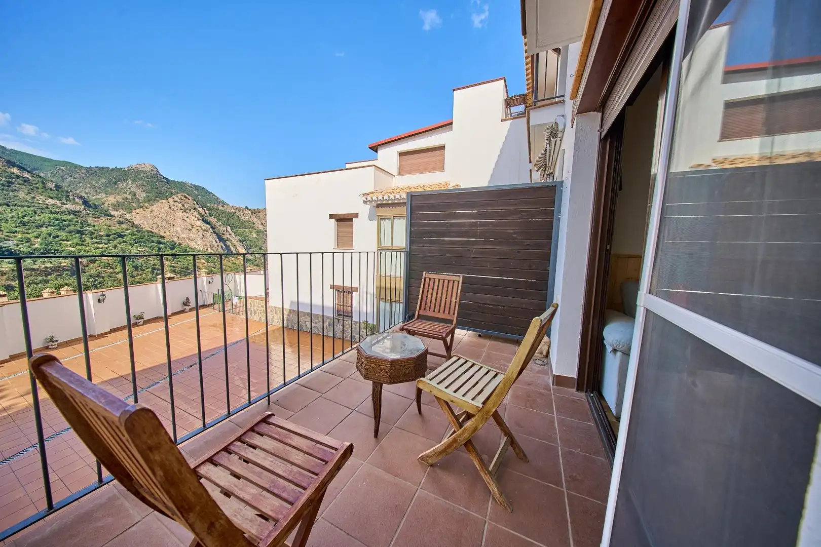 Terrace of Flat for sale in Güéjar Sierra  with Air Conditioner and Community pool