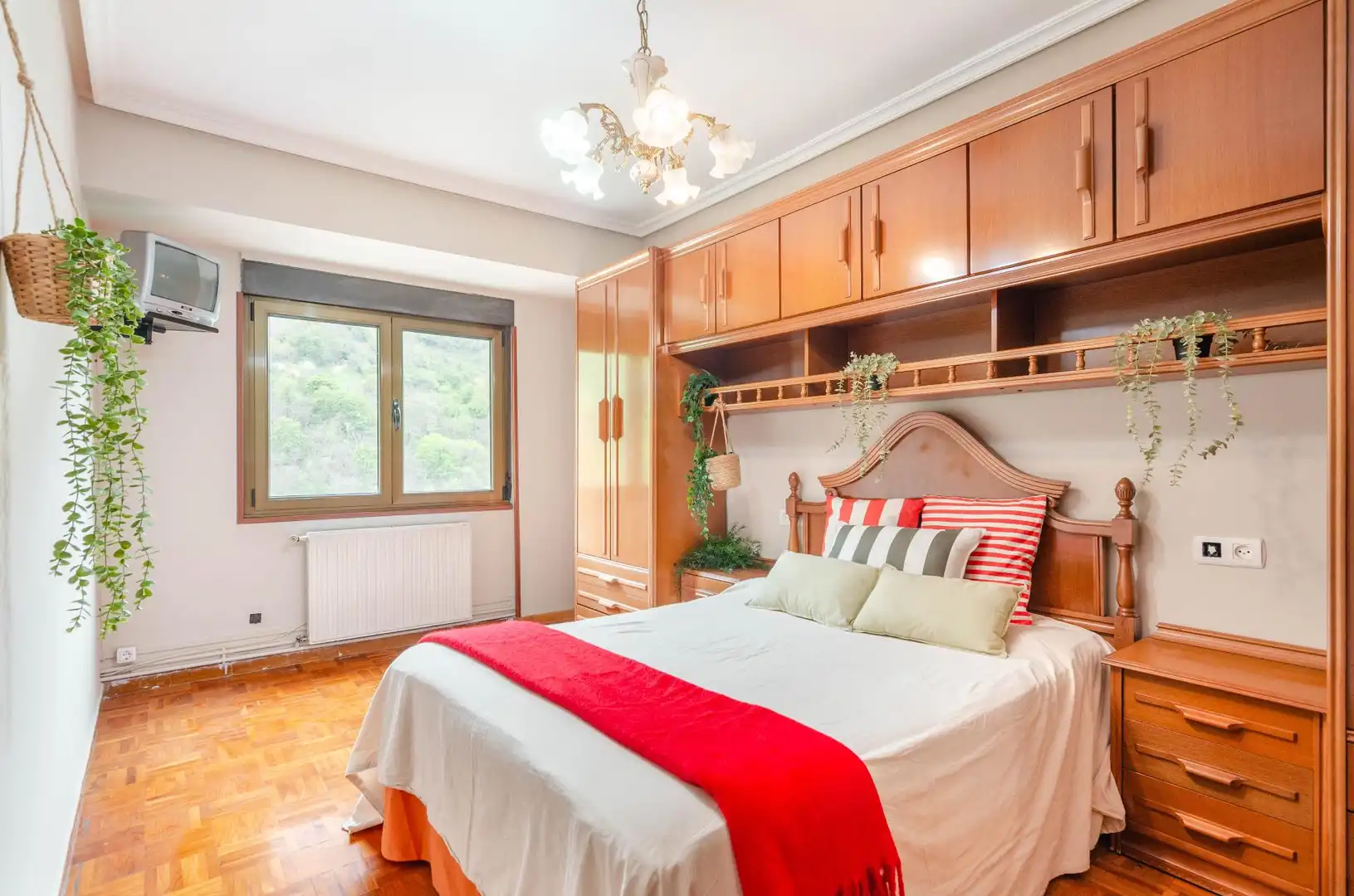 Bedroom of Flat for sale in Aller  with Heating, Storage room and Furnished