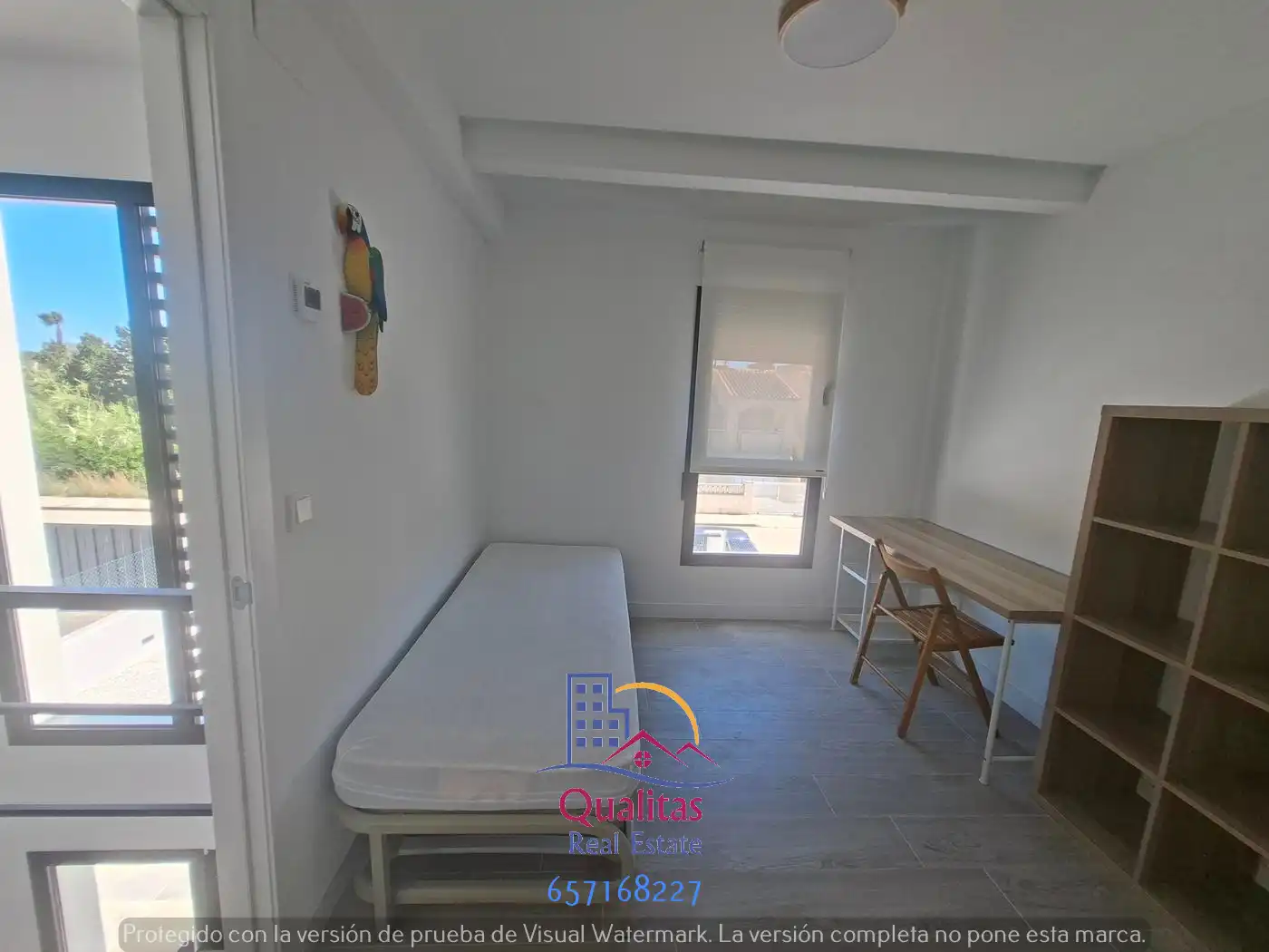 Dormitori de Casa o xalet de lloguer en Oliva amb Aire condicionat, Calefacció i Jardí privat