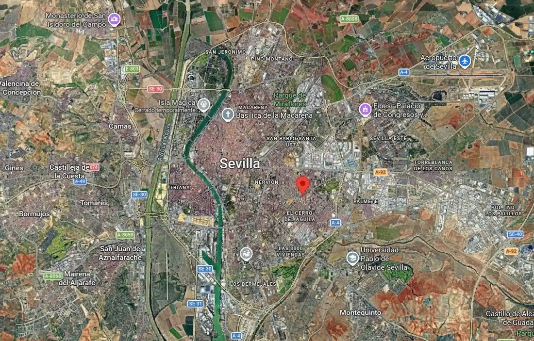 Casa adosada en venta en C. María Briceño, 10, Amate, Cerro - Amate