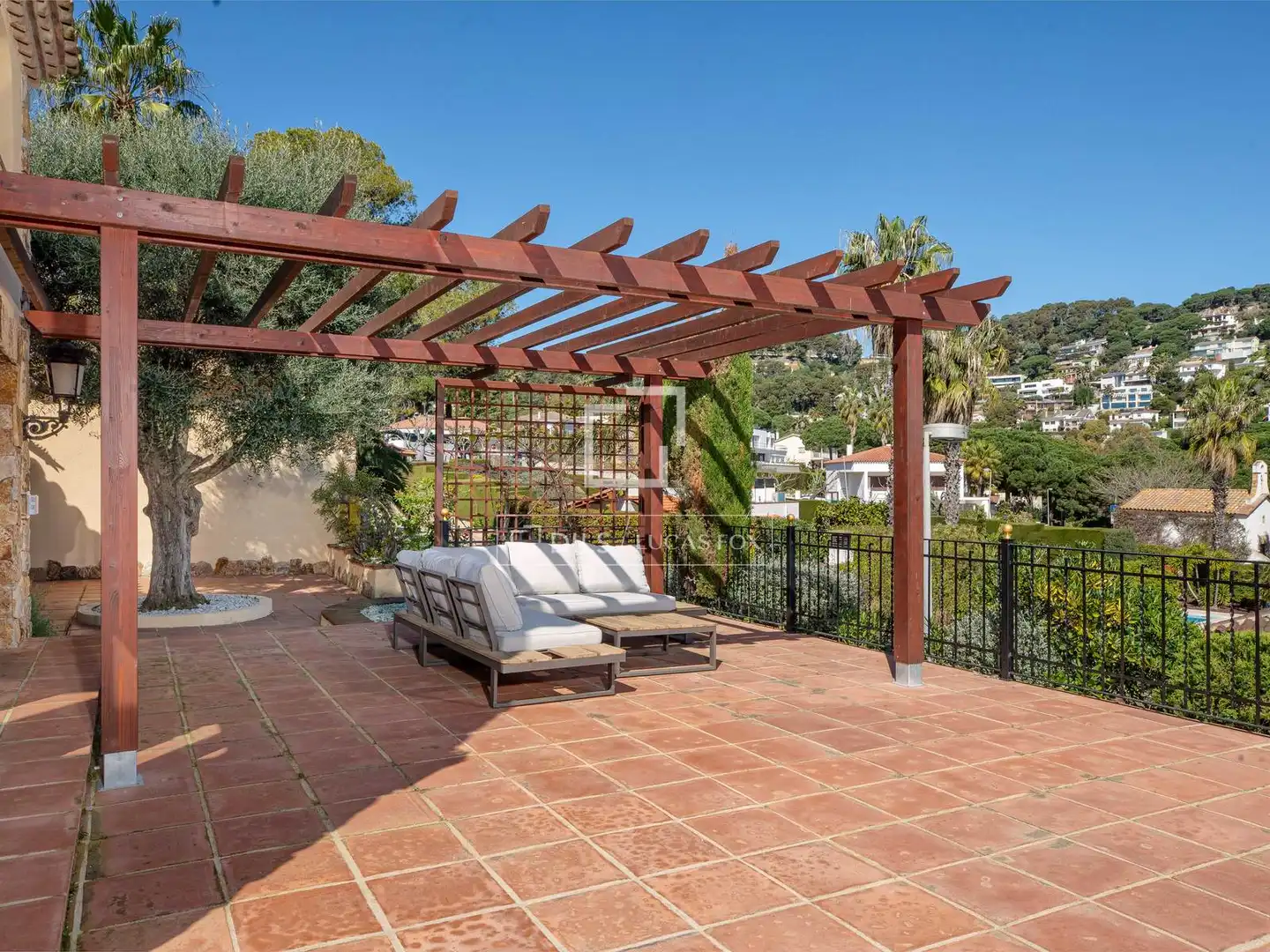 Terraza de Casa o chalet en venta en Blanes con Aire acondicionado, Calefacción y Jardín privado