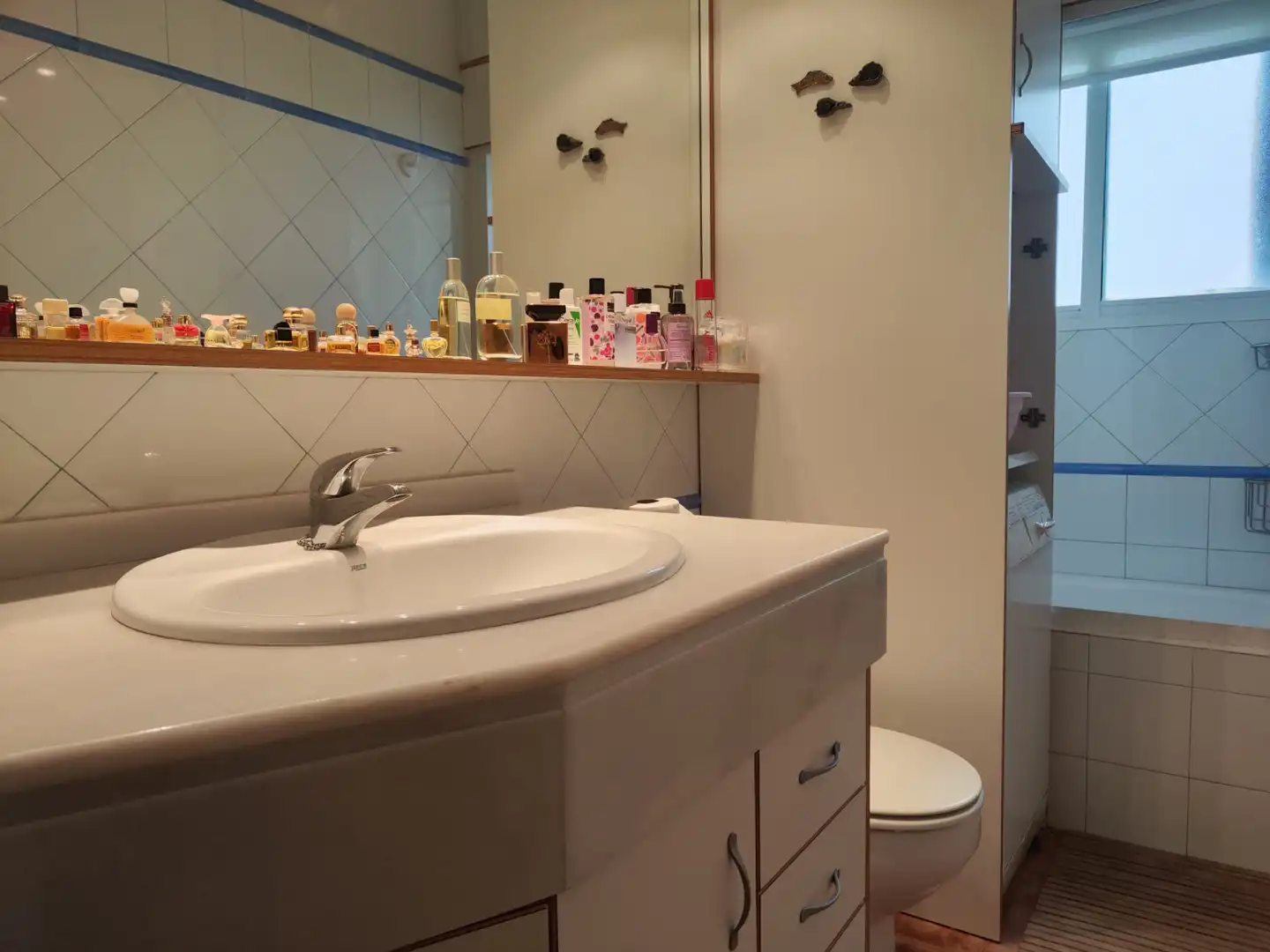 Bathroom of Flat for rent in La Ràpita  with Furnished, Oven and Washing machine