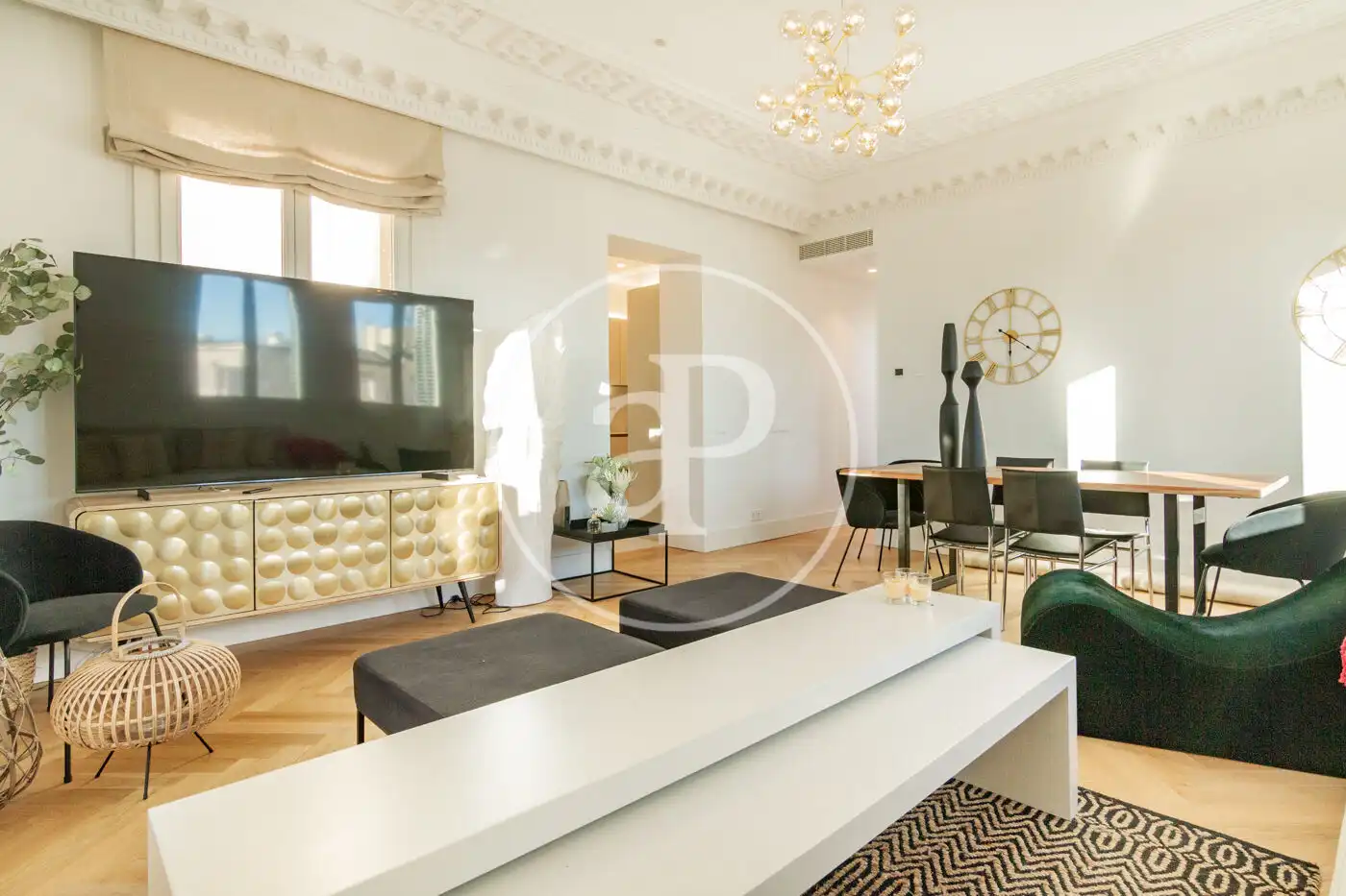 Living room of Attic for sale in Madrid  with Air Conditioner, Heating and Terrace