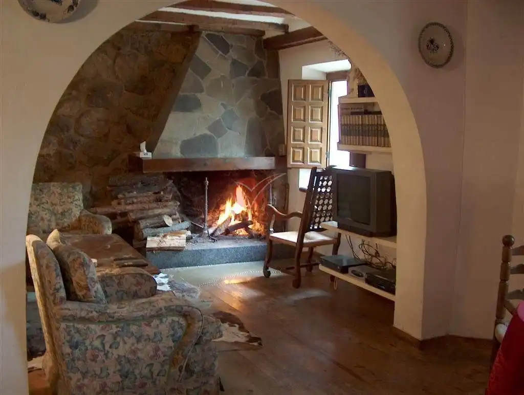 Sala de estar de Casa o chalet en venta en Cuenca con Calefacción, Jardín privado y Trastero