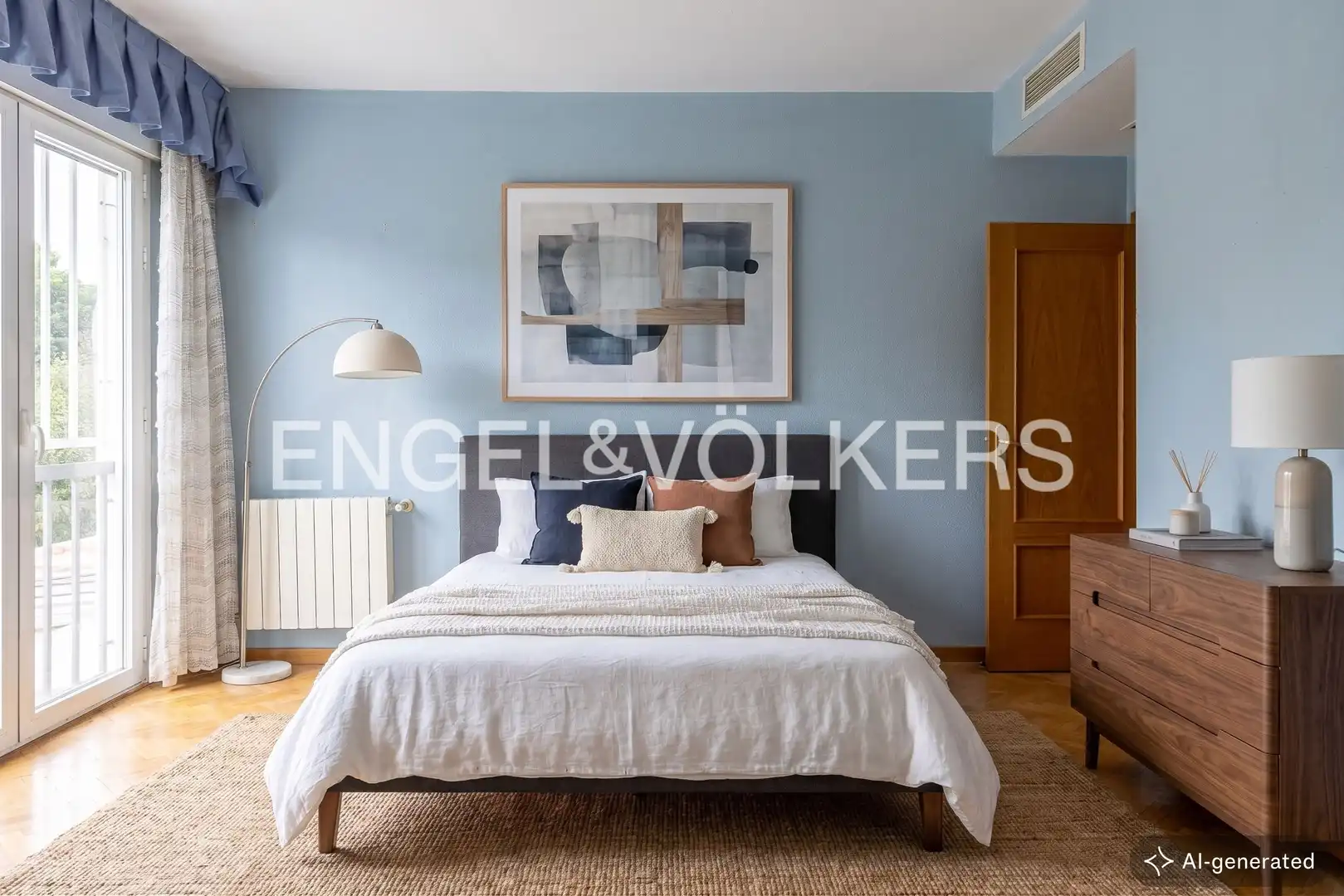 Bedroom of Houses for sale in Madrid  with Air Conditioner, Heating and Private garden