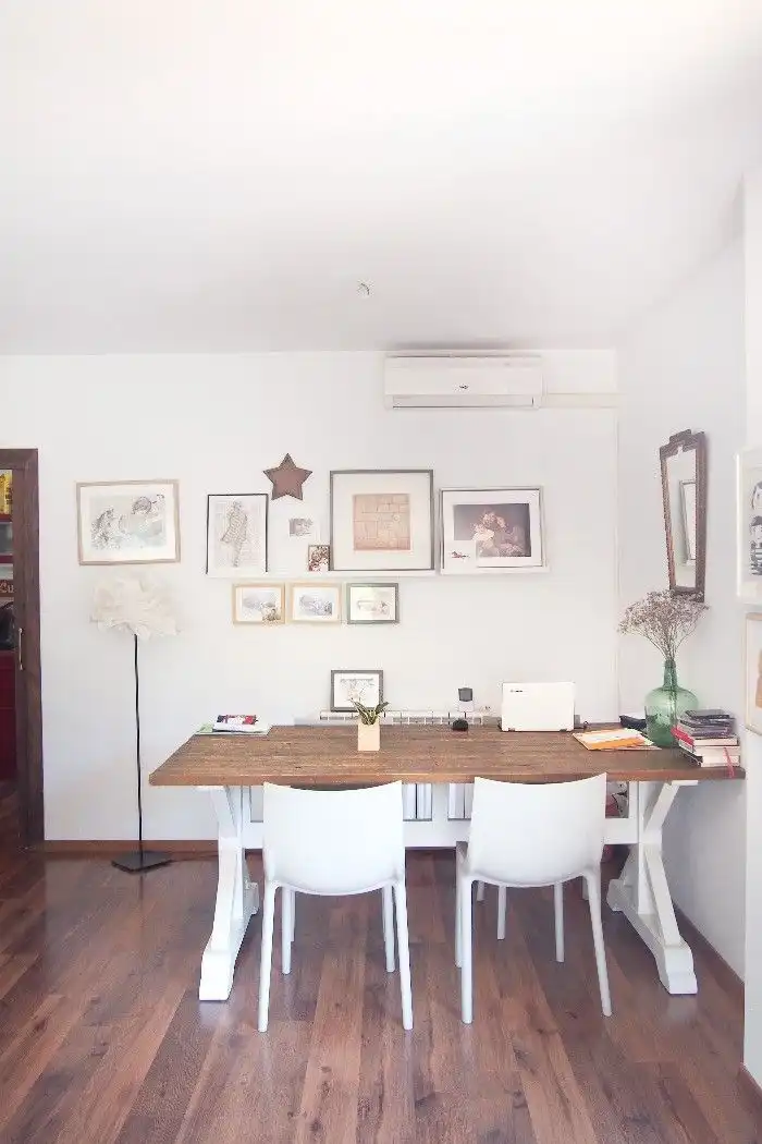 Dining room of Houses for rent in Sant Cugat del Vallès  with Air Conditioner, Heating and Parquet flooring
