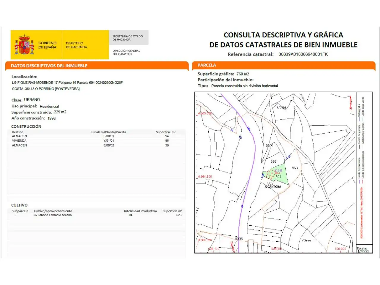 Casa amb jardí en venda a Calle Figueiras 17, imagen 19