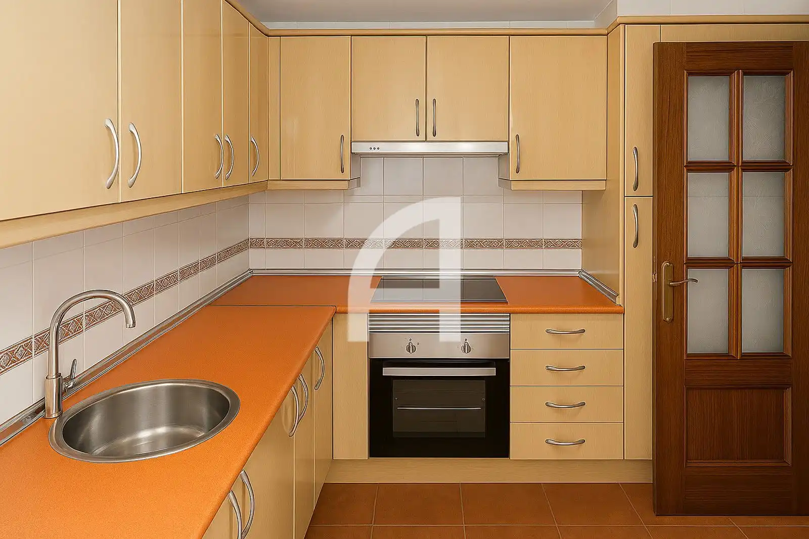 Küche von Wohnung zum Verkauf in Mijas mit Klimaanlage, Heizung und Terrasse