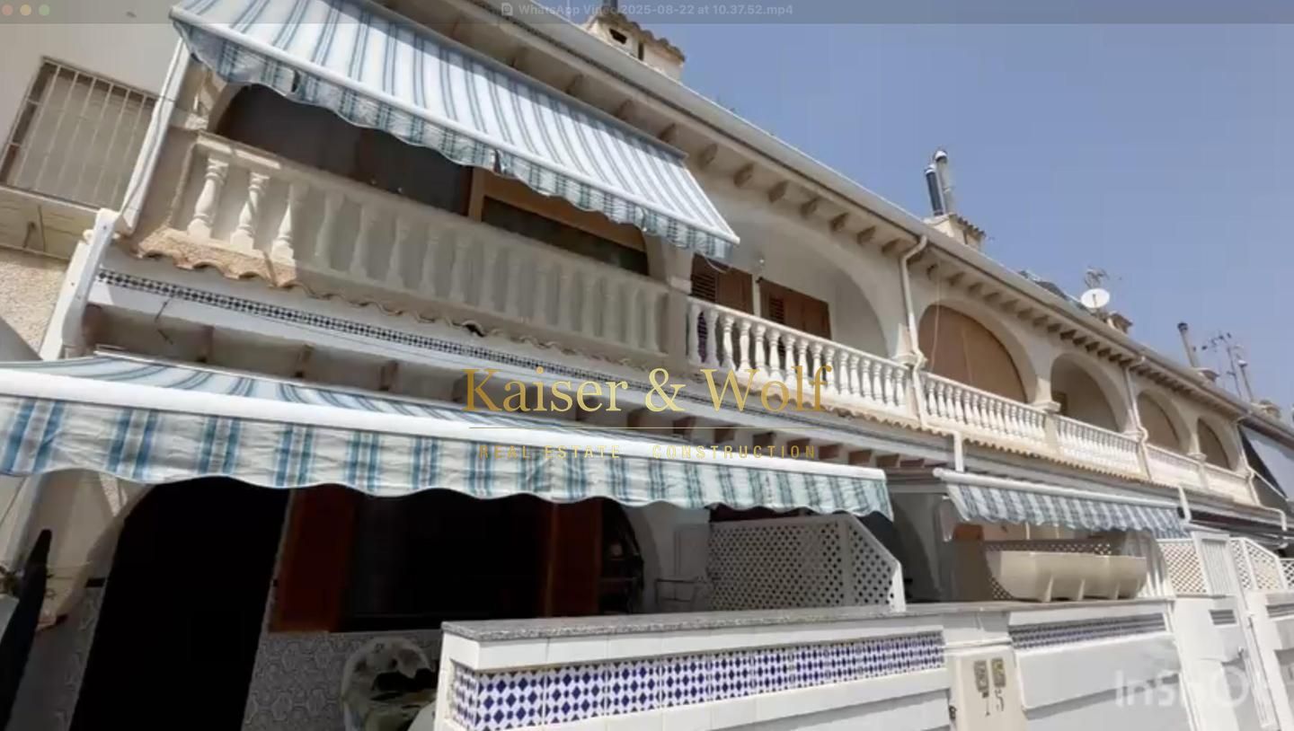 Exterior view of House or chalet for sale in Santa Pola  with Air Conditioner, Terrace and Furnished