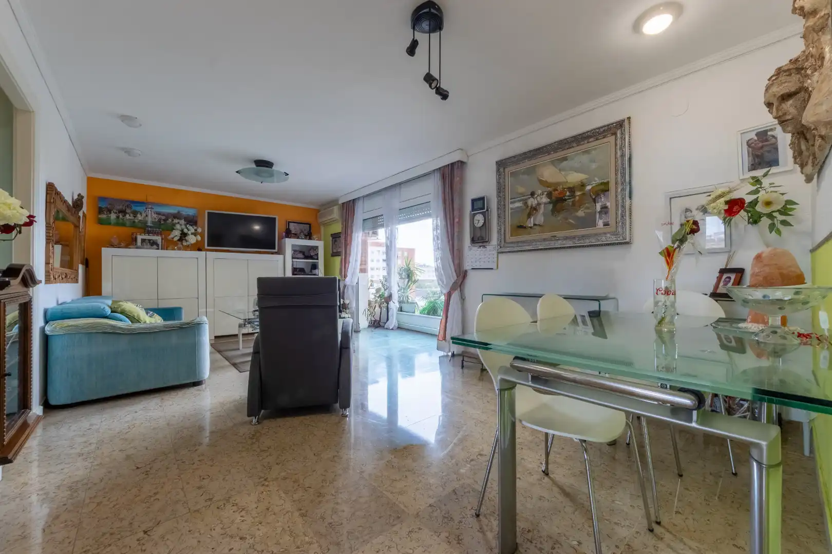 Sala d'estar de Pis en venda en Tarragona amb Aire condicionat, Calefacció i Moblat