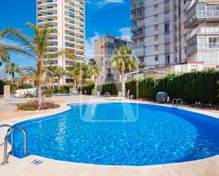 Swimming pool of Apartment for sale in Calpe / Calp  with Air Conditioner and Terrace