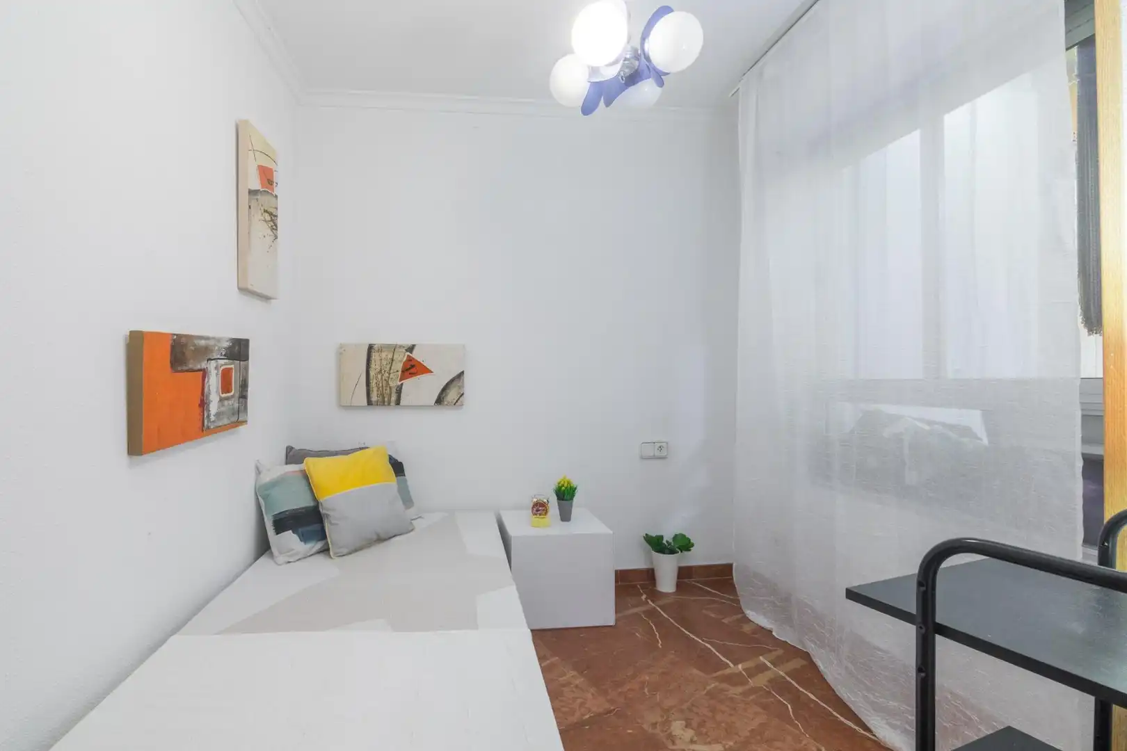 Schlafzimmer von Wohnung zum Verkauf in Elche / Elx mit Klimaanlage, Heizung und Balkon