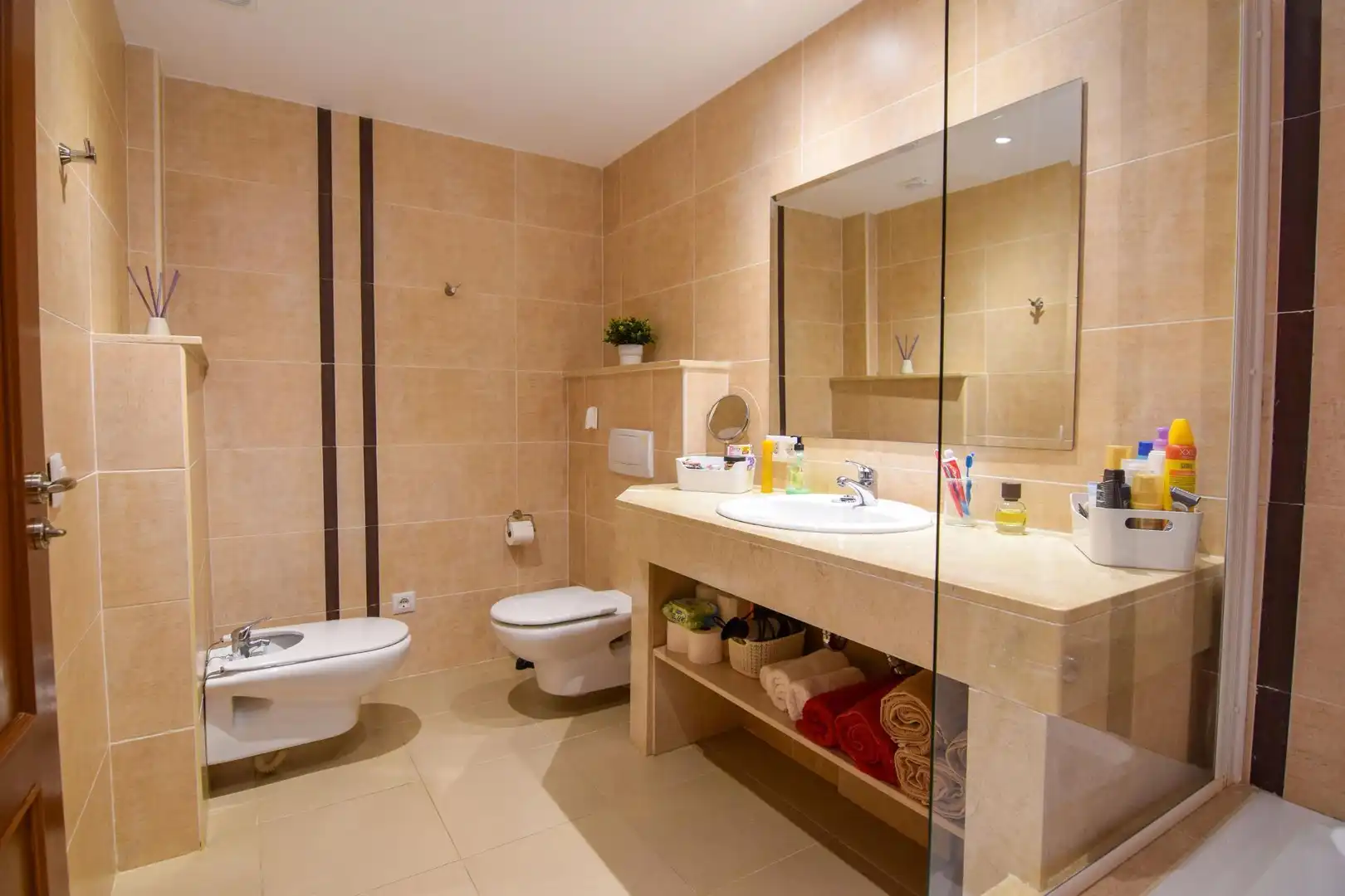 Baño de Piso de alquiler en Artà con Aire acondicionado y Piscina comunitaria