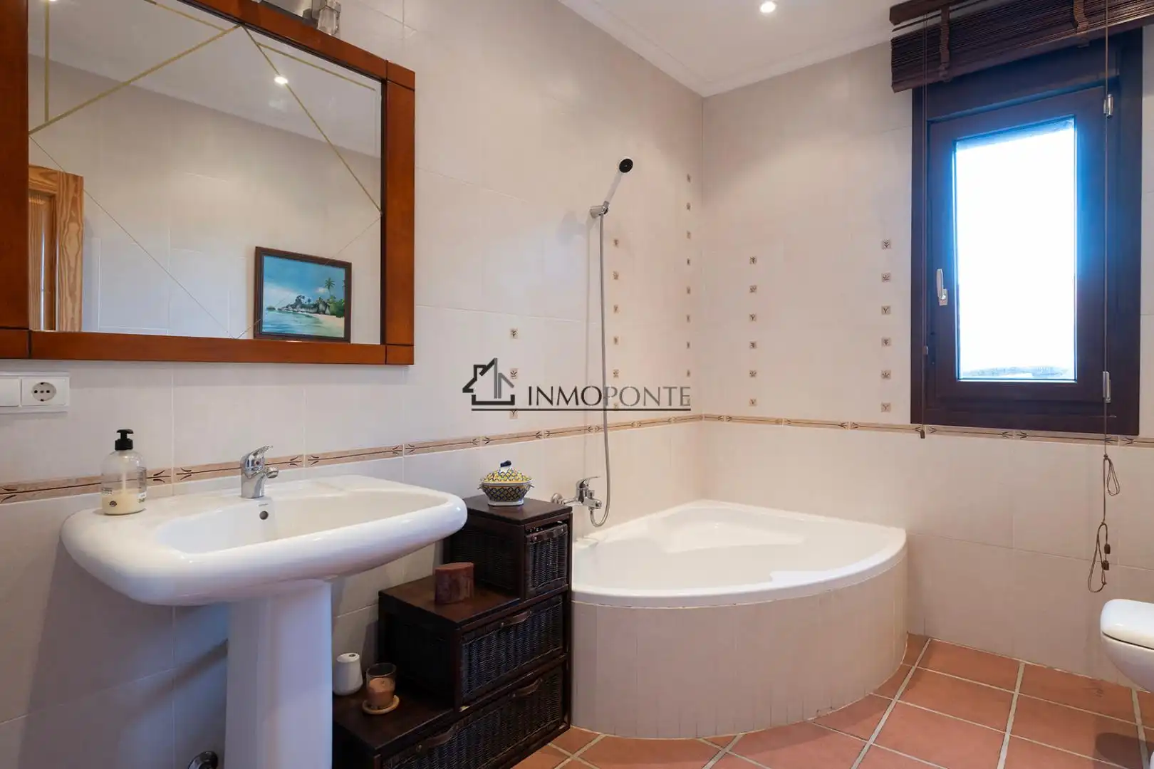 Bathroom of Houses for sale in Vilagarcía de Arousa  with Private garden