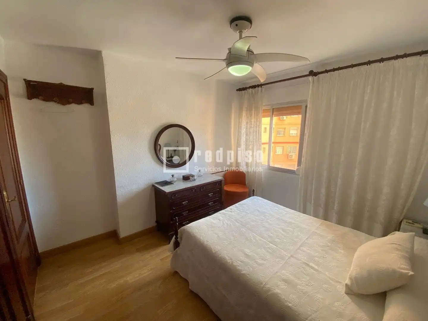 Bedroom of Flat for sale in Málaga  with Air Conditioner, Heating and Terrace