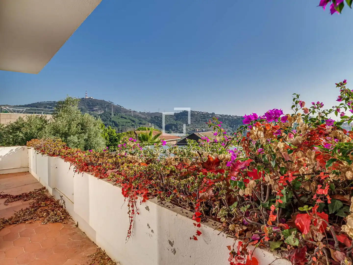 Terraza de Casa o chalet de alquiler en Sant Just Desvern con Aire acondicionado, Calefacción y Jardín privado