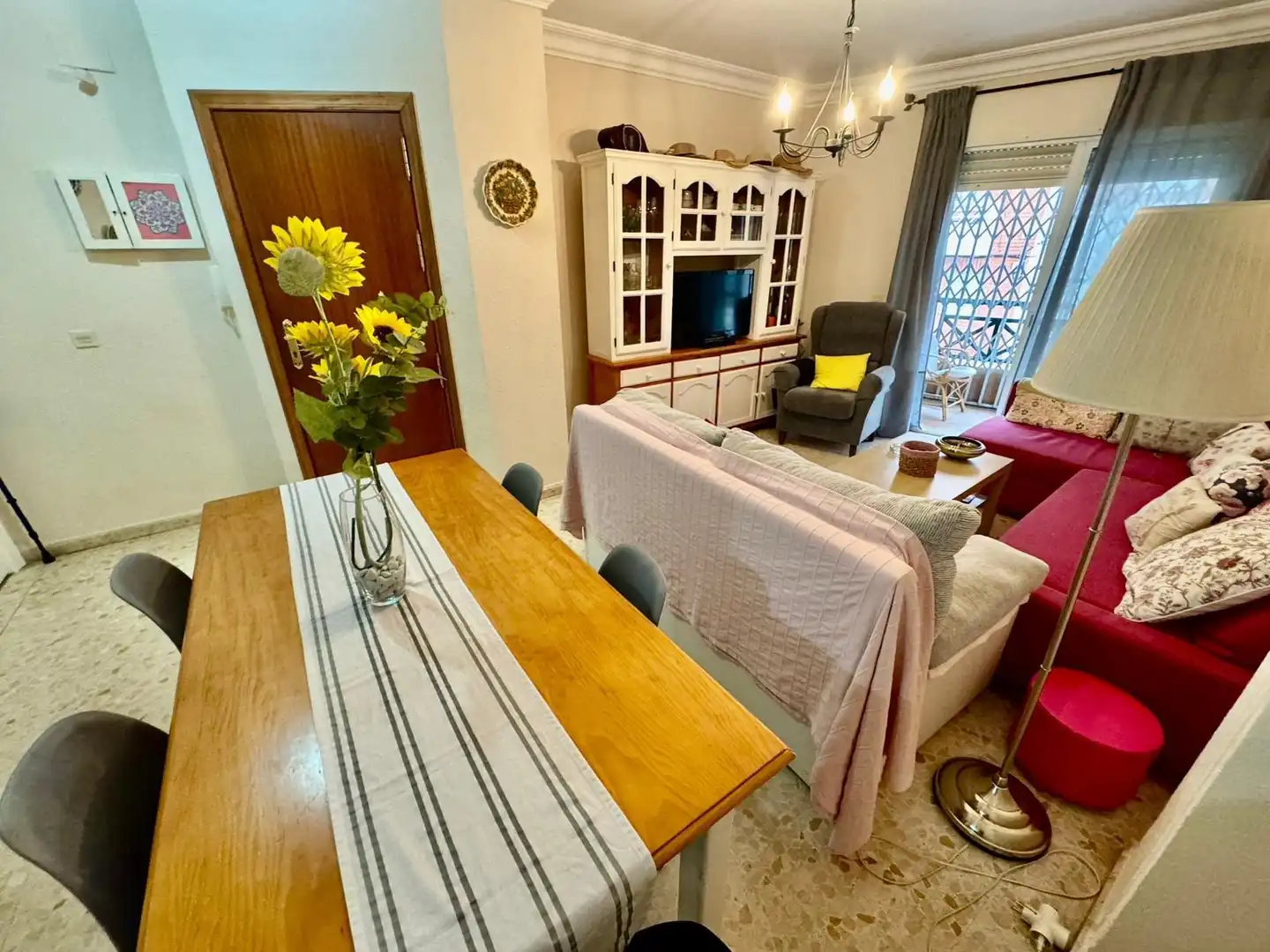 Sala de estar de Planta baja en venta en Punta Umbría con Amueblado y Balcón