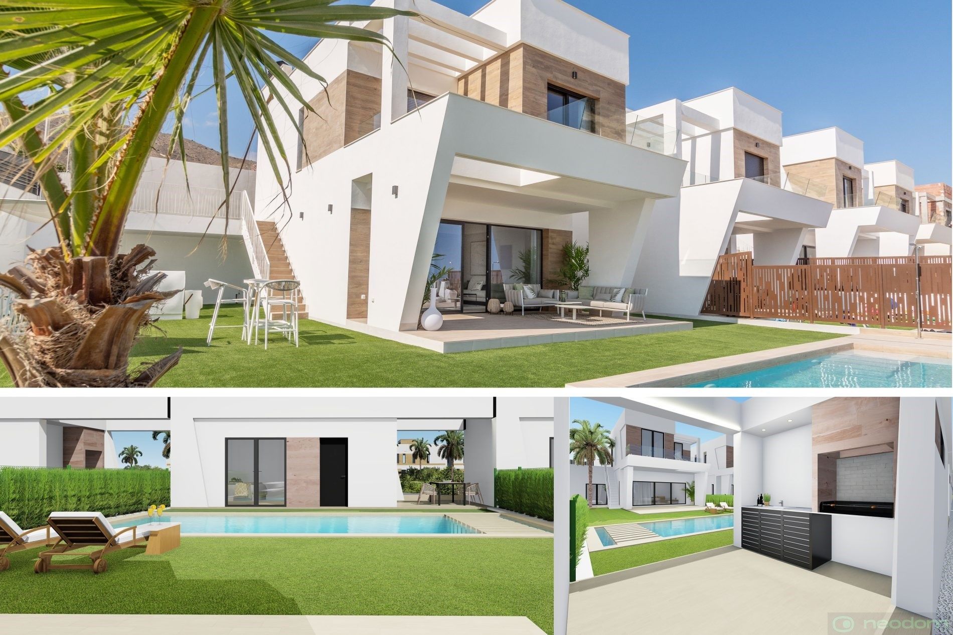 Vista exterior de Casa o chalet en venta en Finestrat con Terraza y Balcón