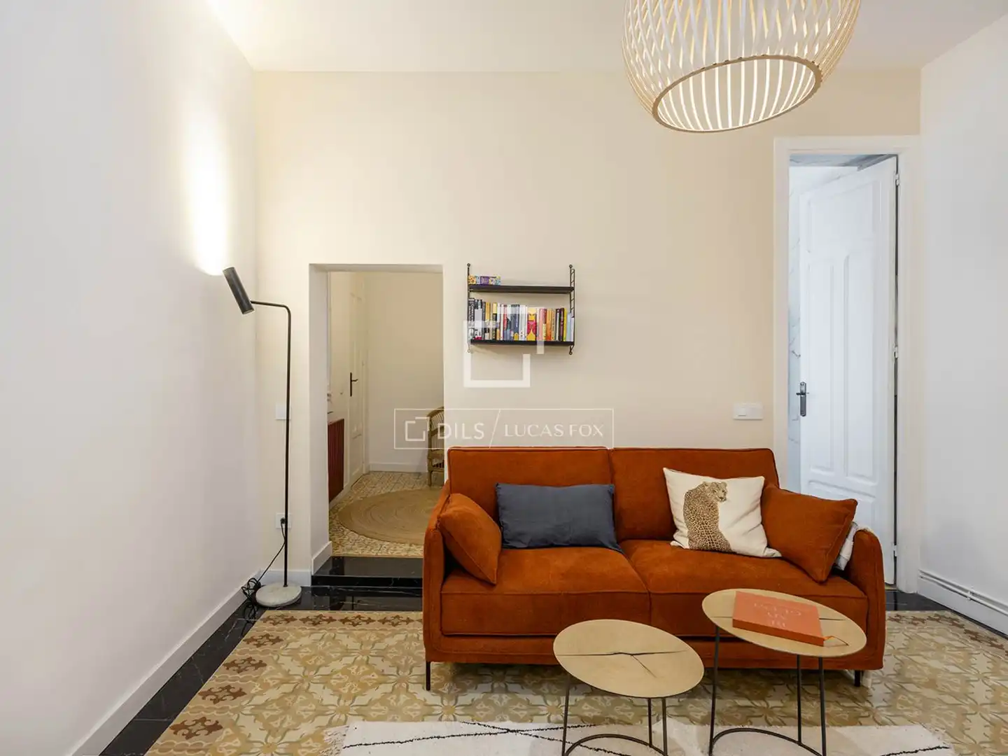 Sala de estar de Piso en venta en Barcelona con Aire acondicionado, Calefacción y Amueblado