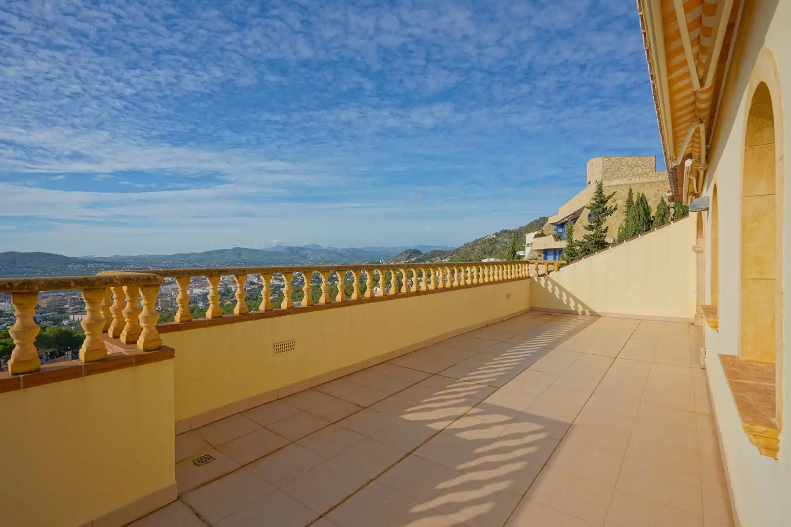 Terraza de Casa o chalet en venta en Jávea / Xàbia con Aire acondicionado, Calefacción y Jardín privado