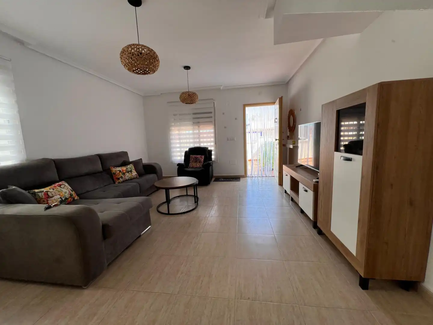Living room of Detached homes for sale in Pulpí  with Air Conditioner, Private garden and Terrace