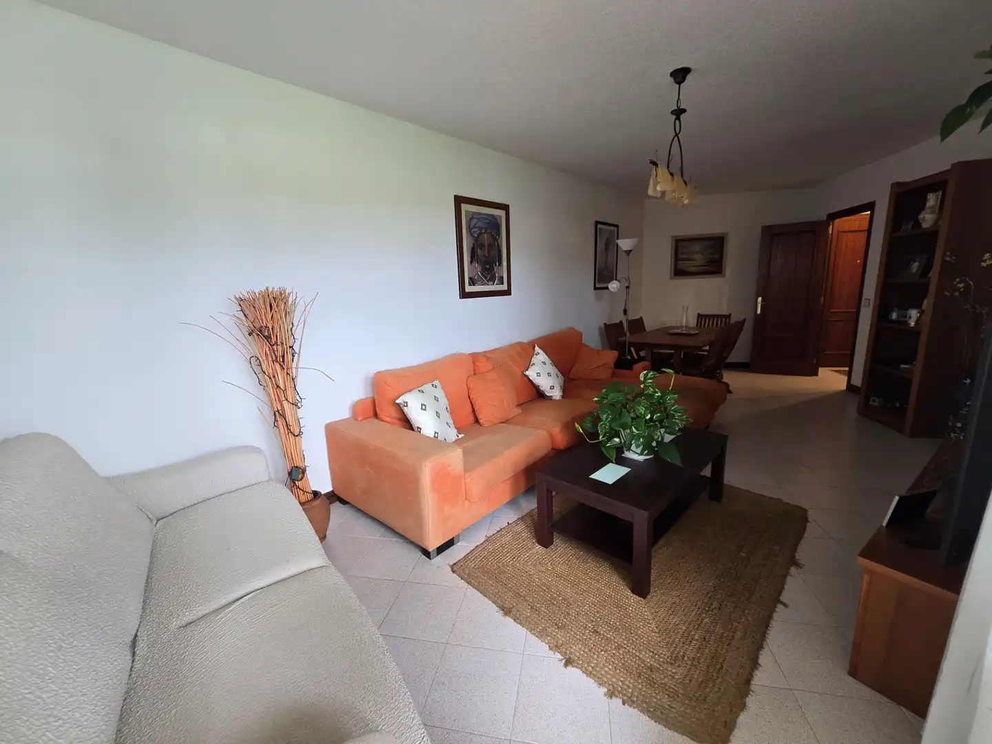 Sala de estar de Piso en venta en Bareyo con Calefacción, Terraza y Amueblado
