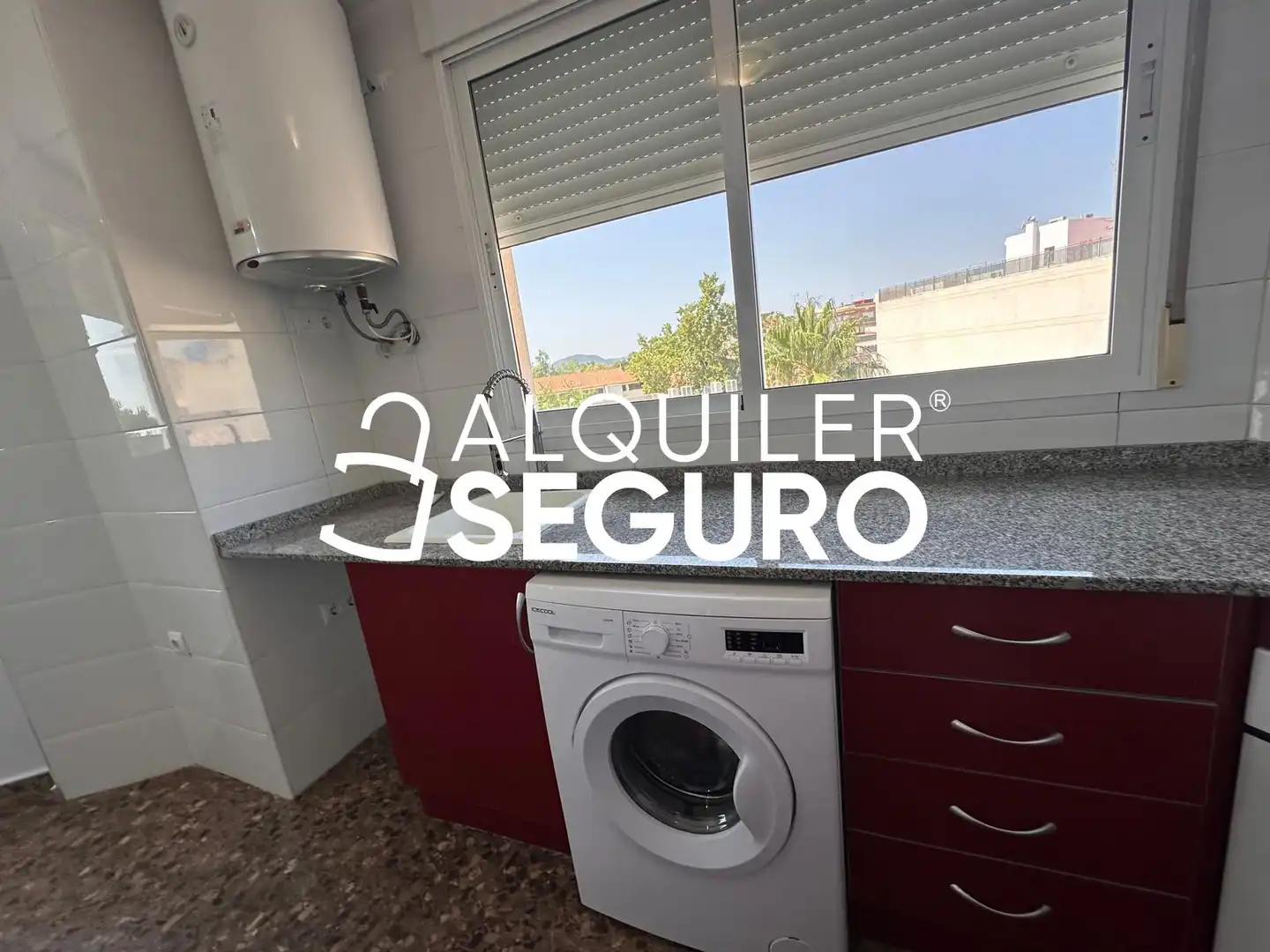 Küche von Wohnung zur Miete in Benaguasil mit Klimaanlage und Terrasse